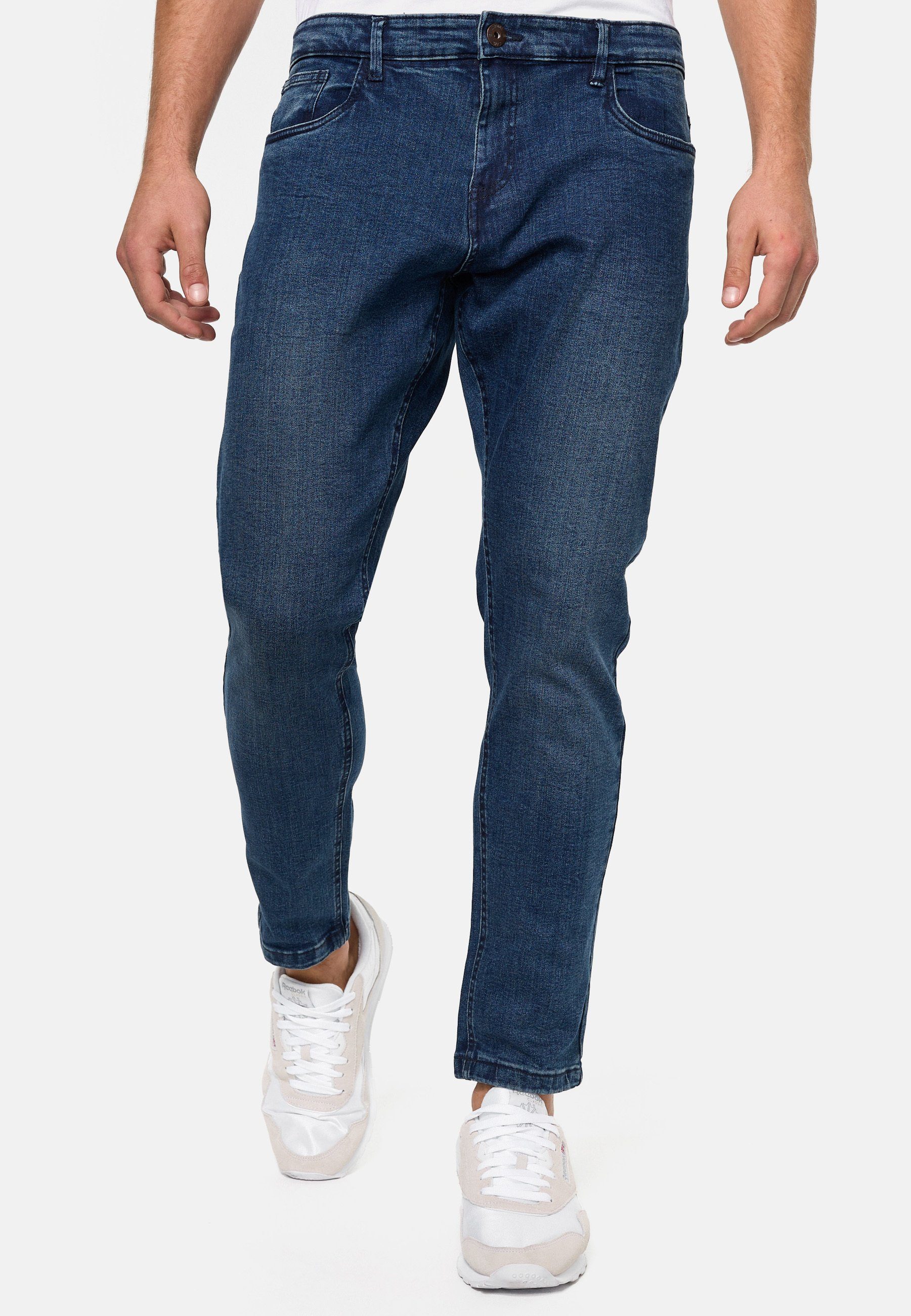 Indicode Regular-fit-Jeans Herren Daddy Jeanshose Hose Herrenhose günstig online kaufen
