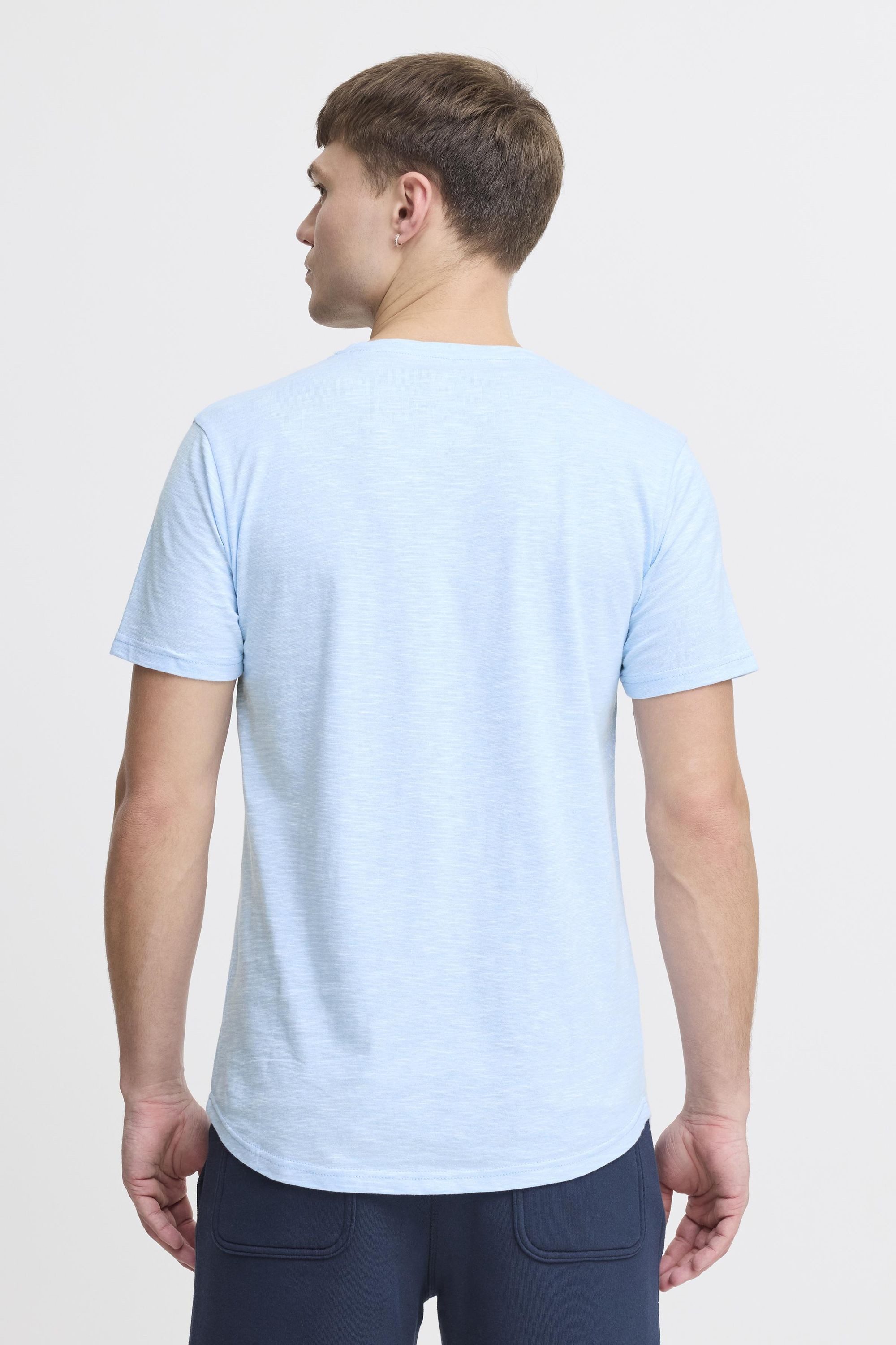 !Solid Rundhalsshirt SDFigos Kurzarmshirt mit Melierung