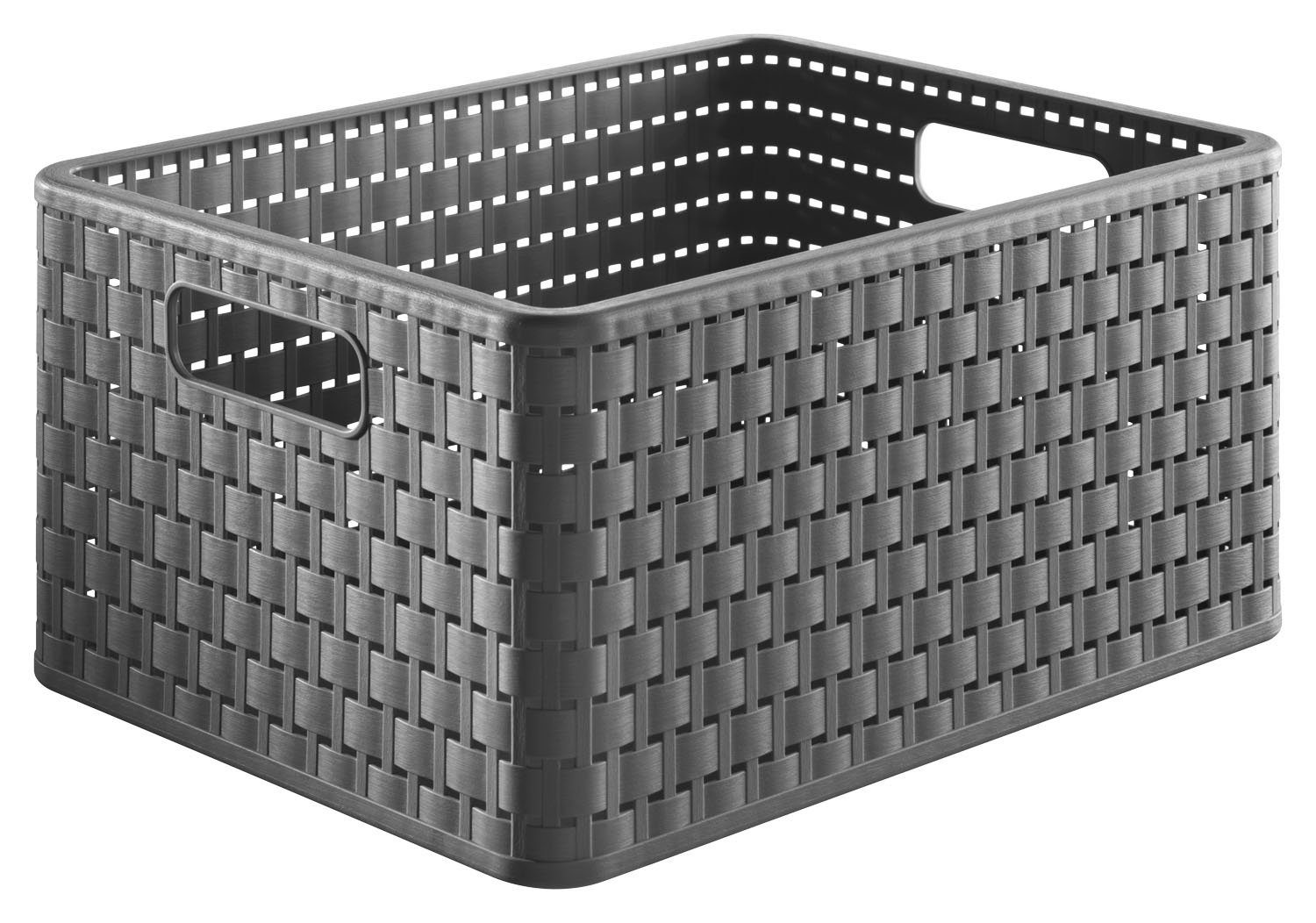 ROTHO Allzweckkorb COUNTRY, Schwarz, B 36,8 cm