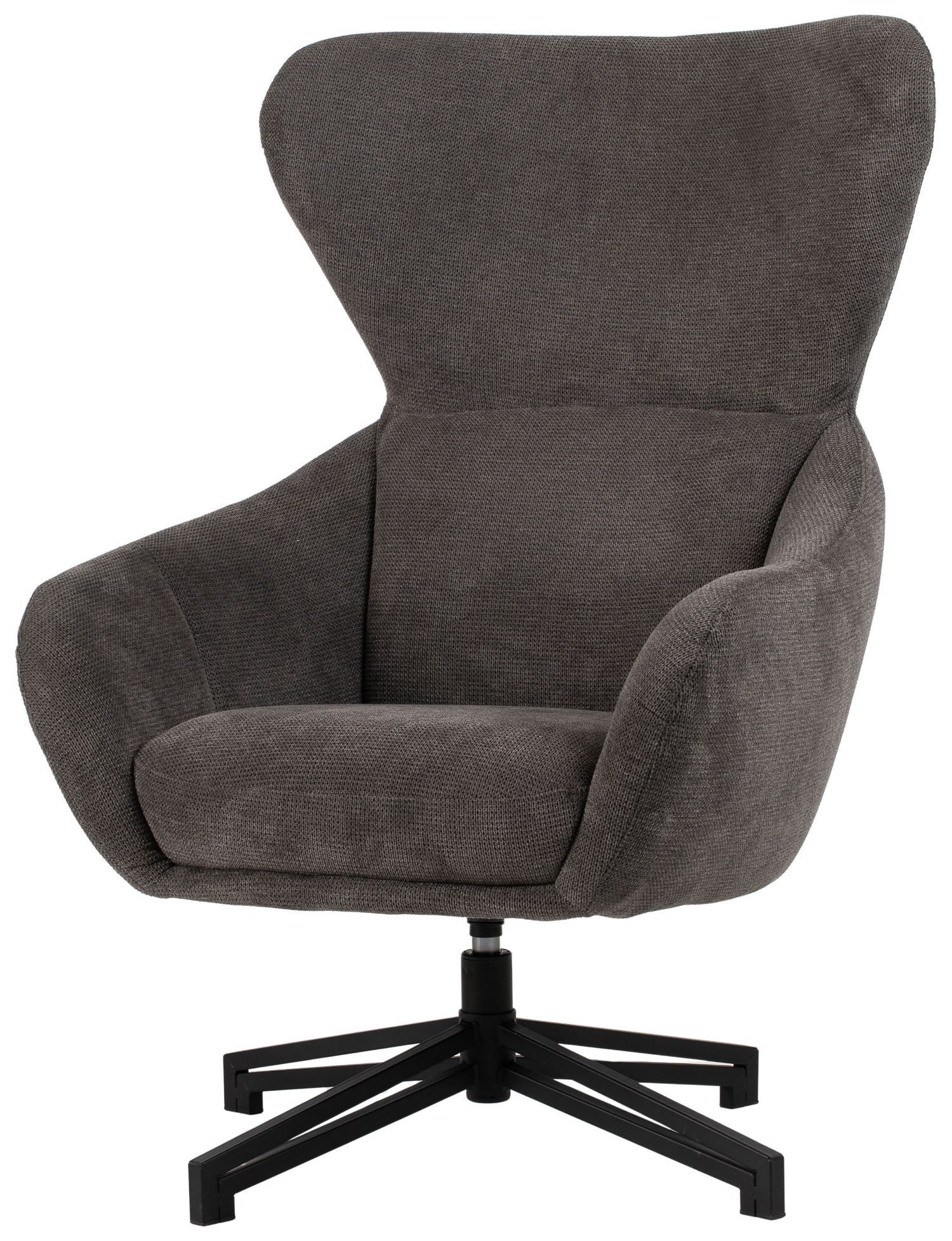 bene living Ohrensessel Marconia - drehbar - dunkelgrau (1-St), durchgehend günstig online kaufen