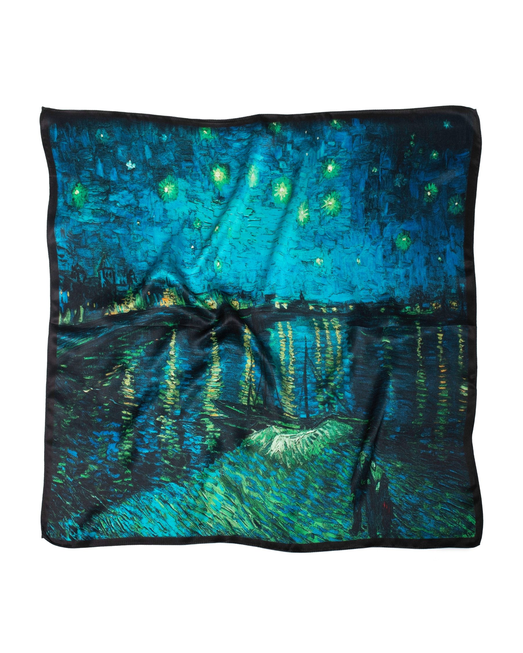 MayTree Seidentuch quadratisch Vincent 70x70, Starry, Starry Night, (Stück) günstig online kaufen