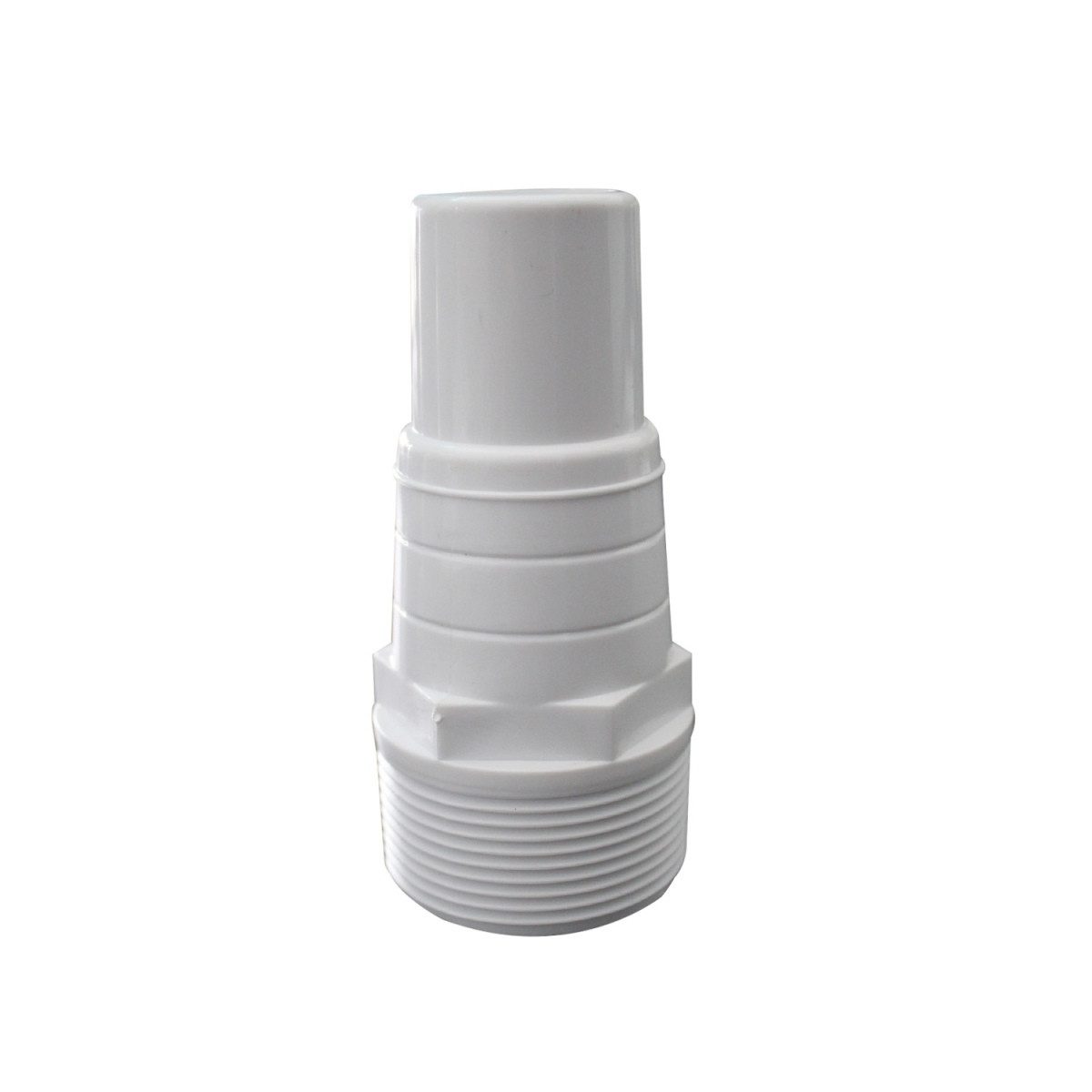 MERANUS GMBH Schlauchverbinder Schlauchstutzen 32/38 mm mit AG 1 1/2" Hart-PVC Verrohrung Schwimmbad