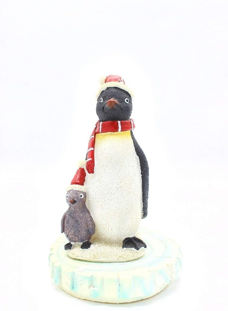 JOKA international LED Solarleuchte Teichdeko Teich-Deko Pinguin,  Dekoration Pinguin