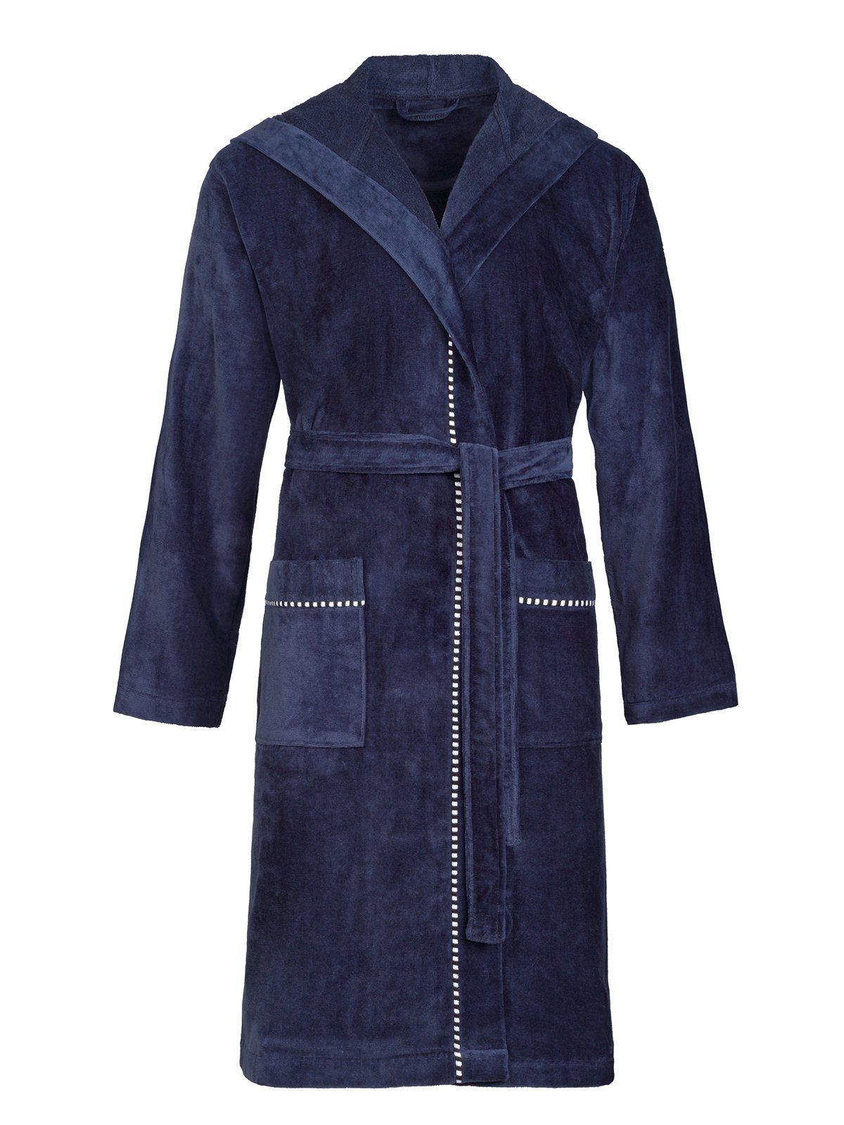 Esprit Unisex-Bademantel Unisex Bademantel mit Kapuze BOX, Baumwolle, hohe günstig online kaufen