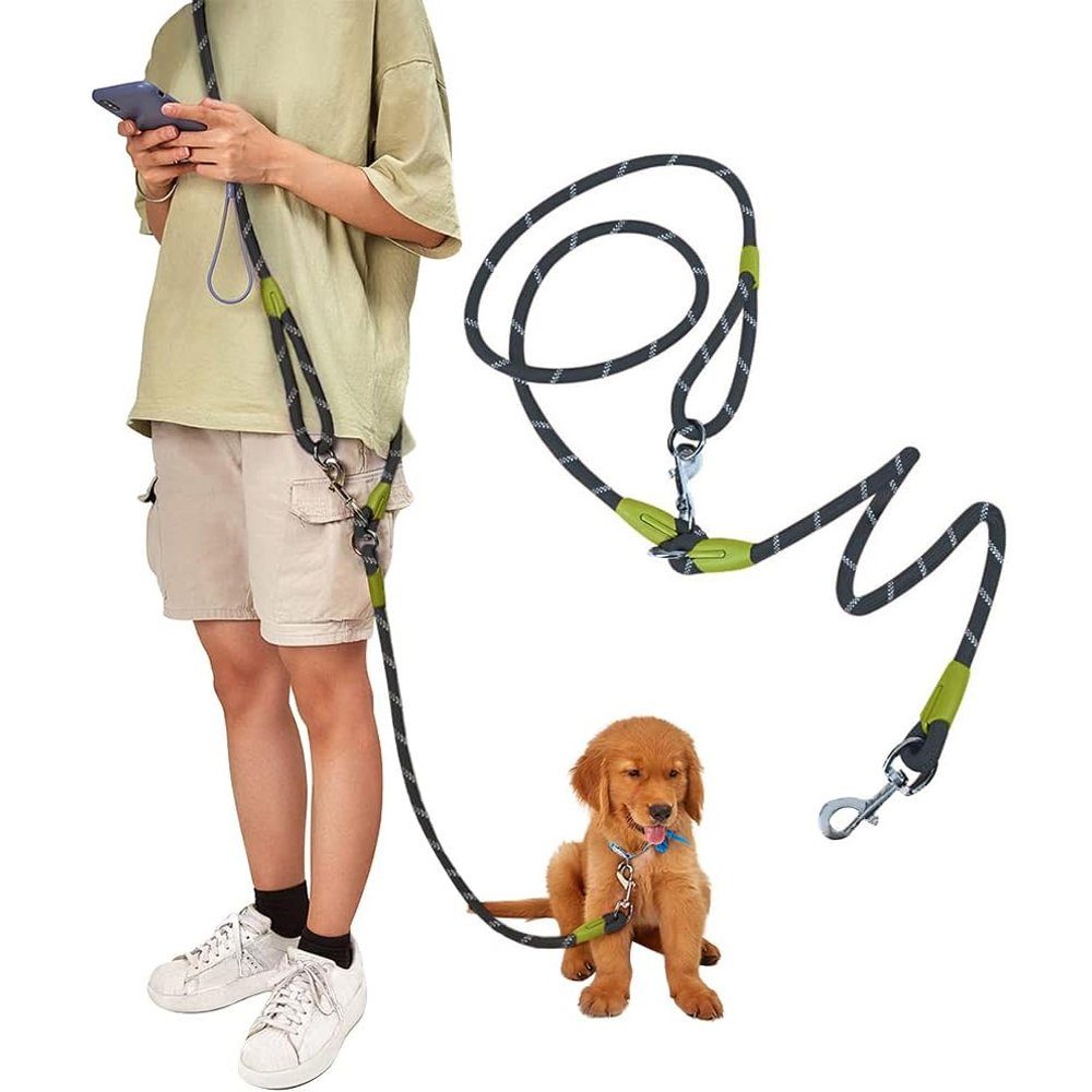 Hundeleine Freihändige Hundeleine für kleine &mittel, 2,3m Verstellbar Hundeleine