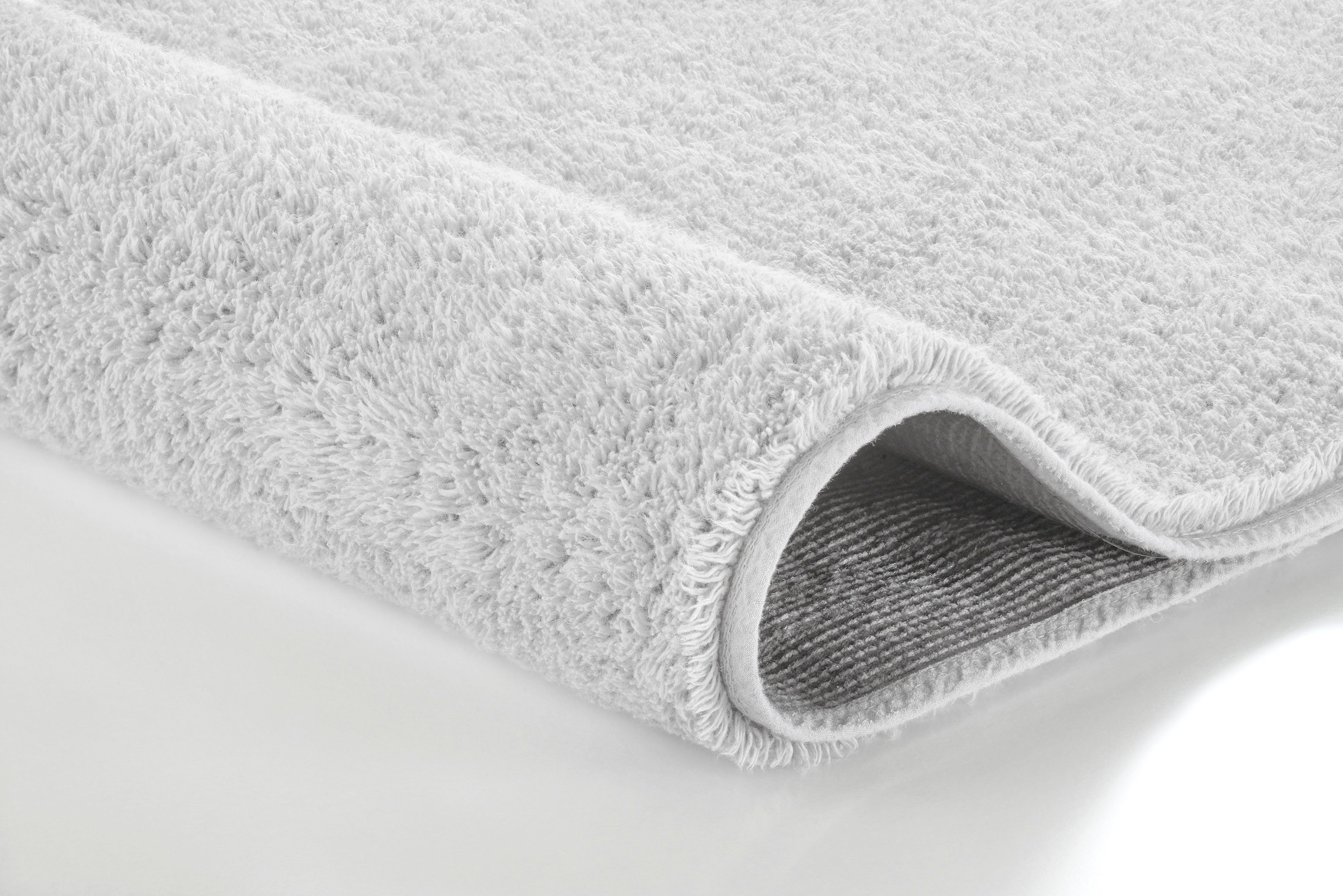 Kleine Wolke Badematte Vita, Badvorleger, Badezimmer Teppich, Höhe 12 mm, rutschhemmend beschichtet, fußbodenheizungsgeeignet, Baumwolle, rechteckig, Badteppich – Bild 4 von 5