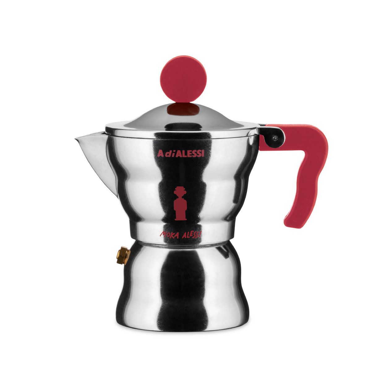 Alessi Espressokocher, 0.07l Kaffeekanne, Nicht für Induktion geeignet