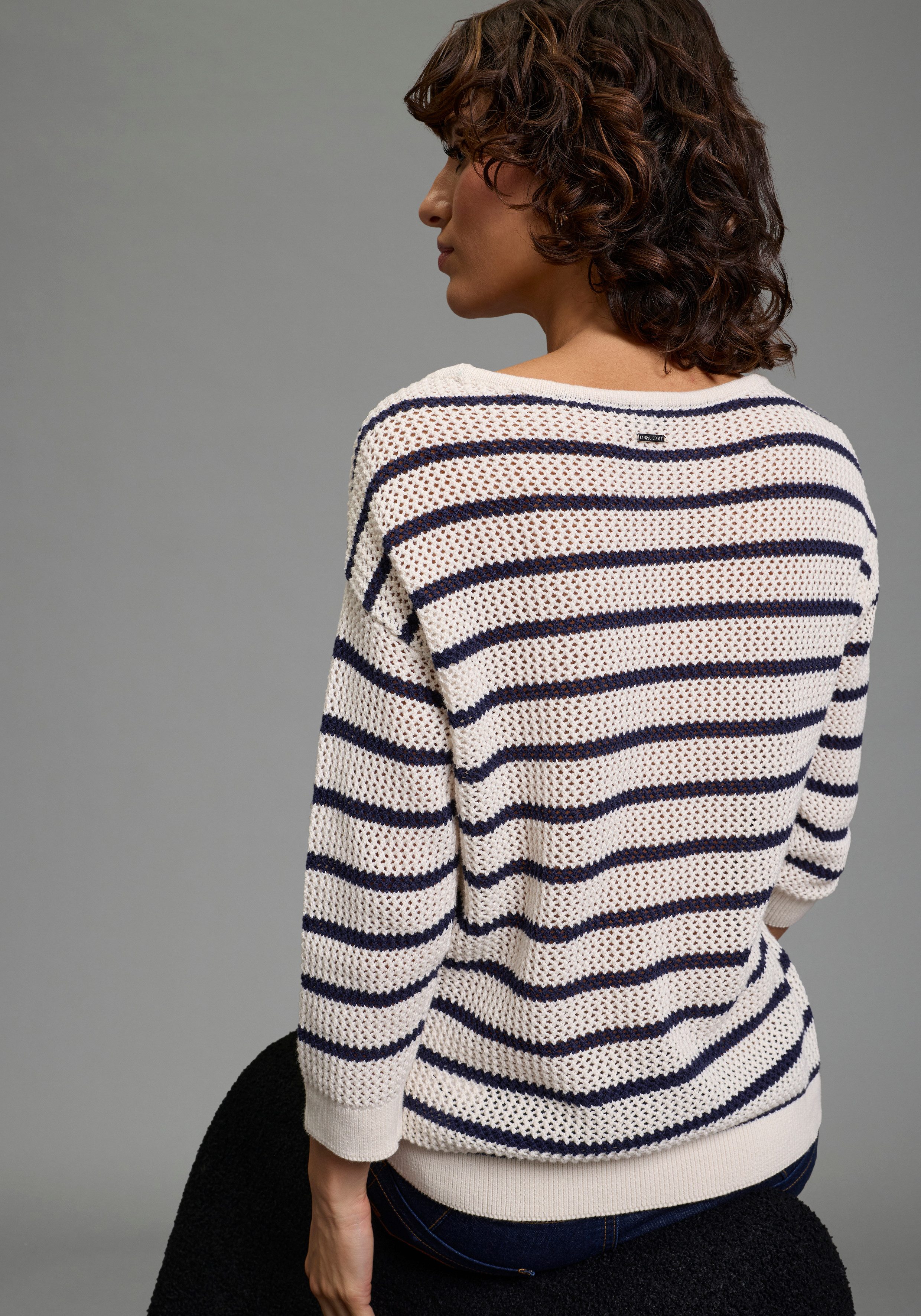Laura Scott 3/4 Arm-Pullover leichter Sommerpullover aus modernem Lochstrick. € 39,99, (€ 39,99 pro 1 Stk).