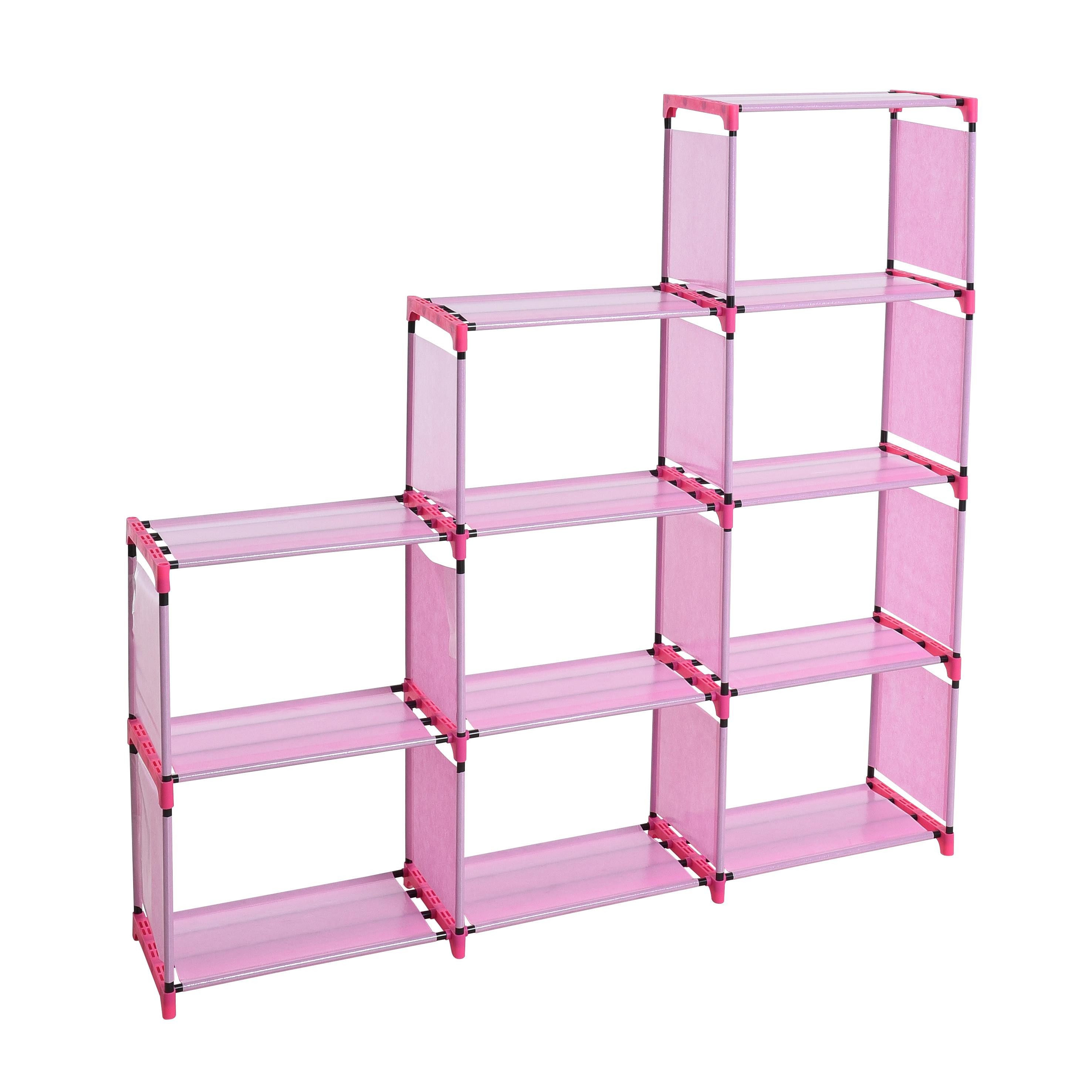 ESTEXO Regal Bücherregal Standregal Stufenregal Treppenregal Wandregal 9 Fächer P – Bild 5 von 5