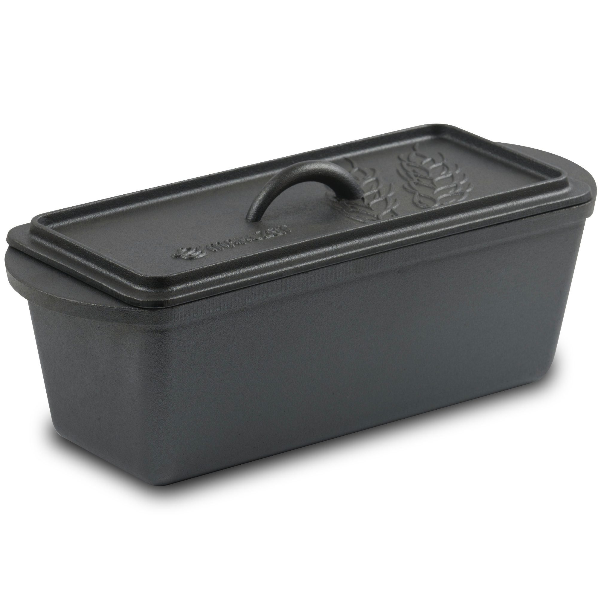 Mahlzeit Topf-Set Gusseisen Brottopf Set pre-seasoned, 3,2 Liter, mit Gärkörbchen, Gusseisen, Thermoresistent bis +450 °C – Bild 5 von 5