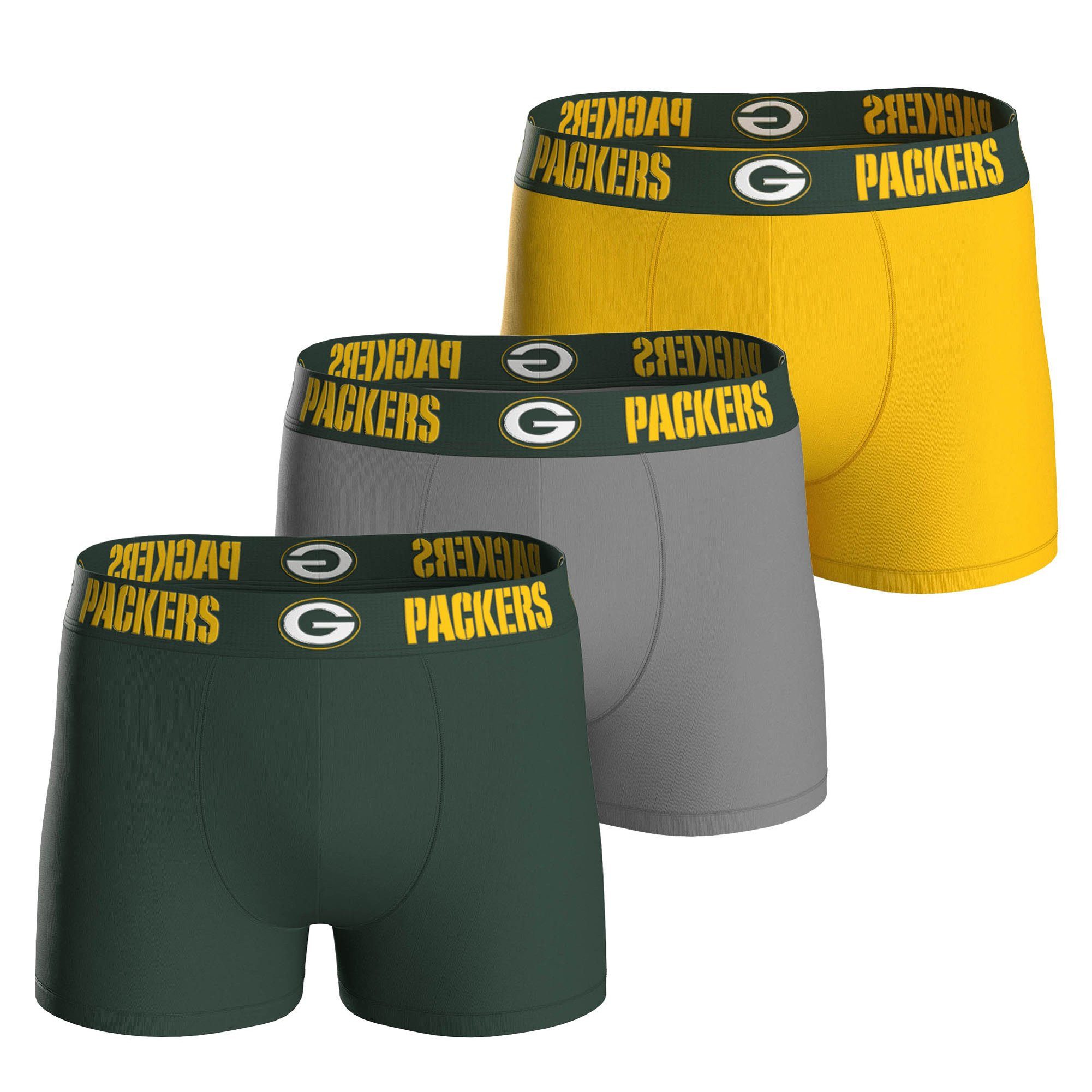Boxer Herren Boxershort 3er Pack Baumwolle
