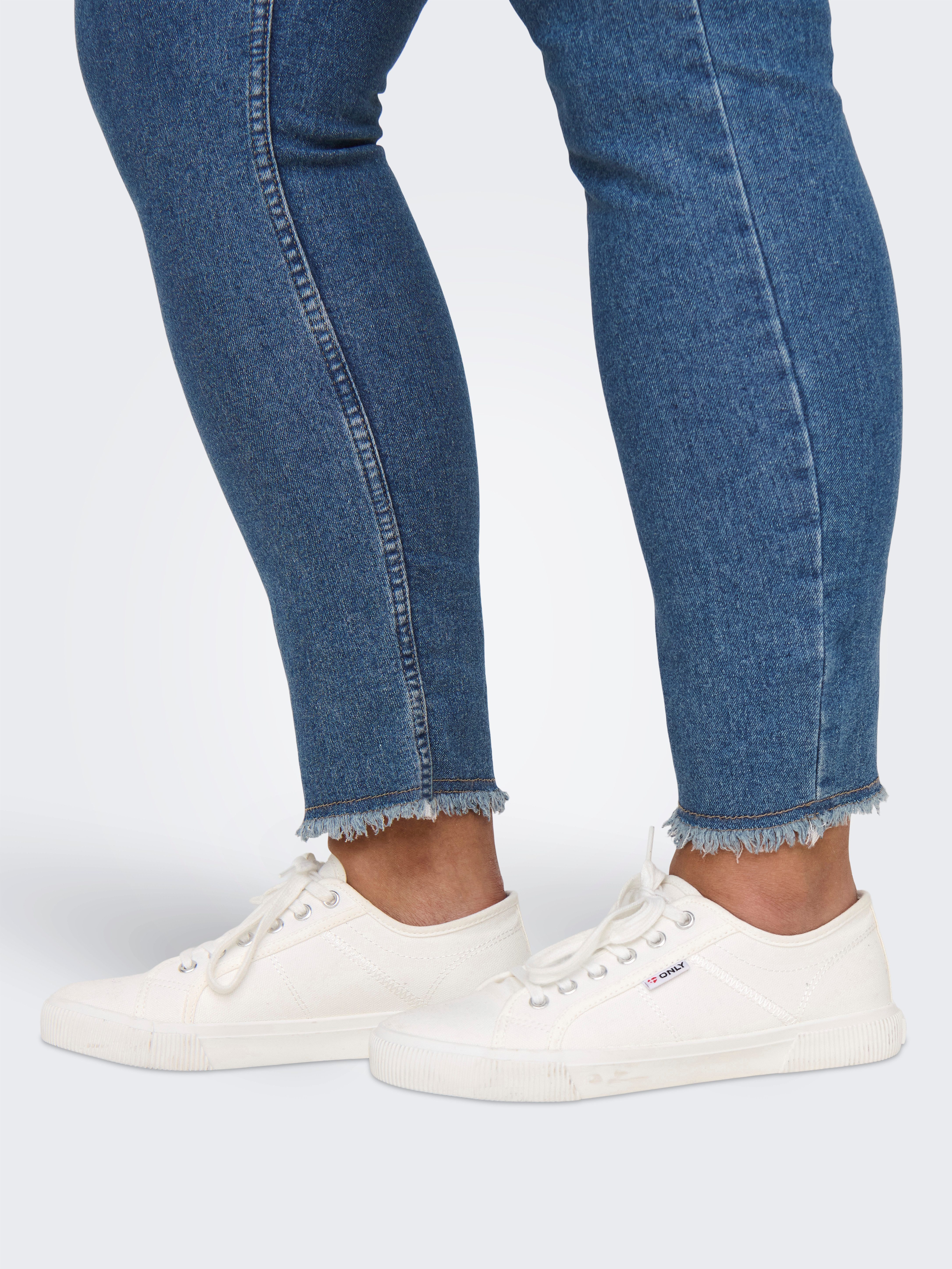 ONLY CARMAKOMA Skinny-fit-Jeans CARHUSH MID SKINNY AK RW DNM AKM186