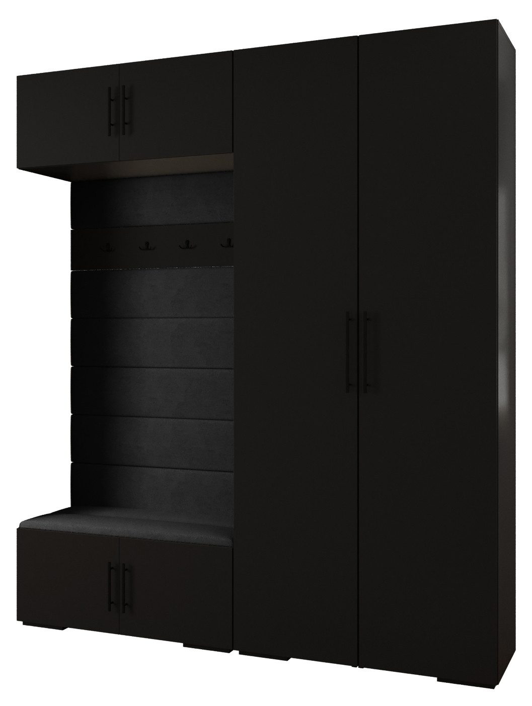 ABIKS MÖBEL Kompaktgarderobe INOVA 3 SATZ günstig online kaufen