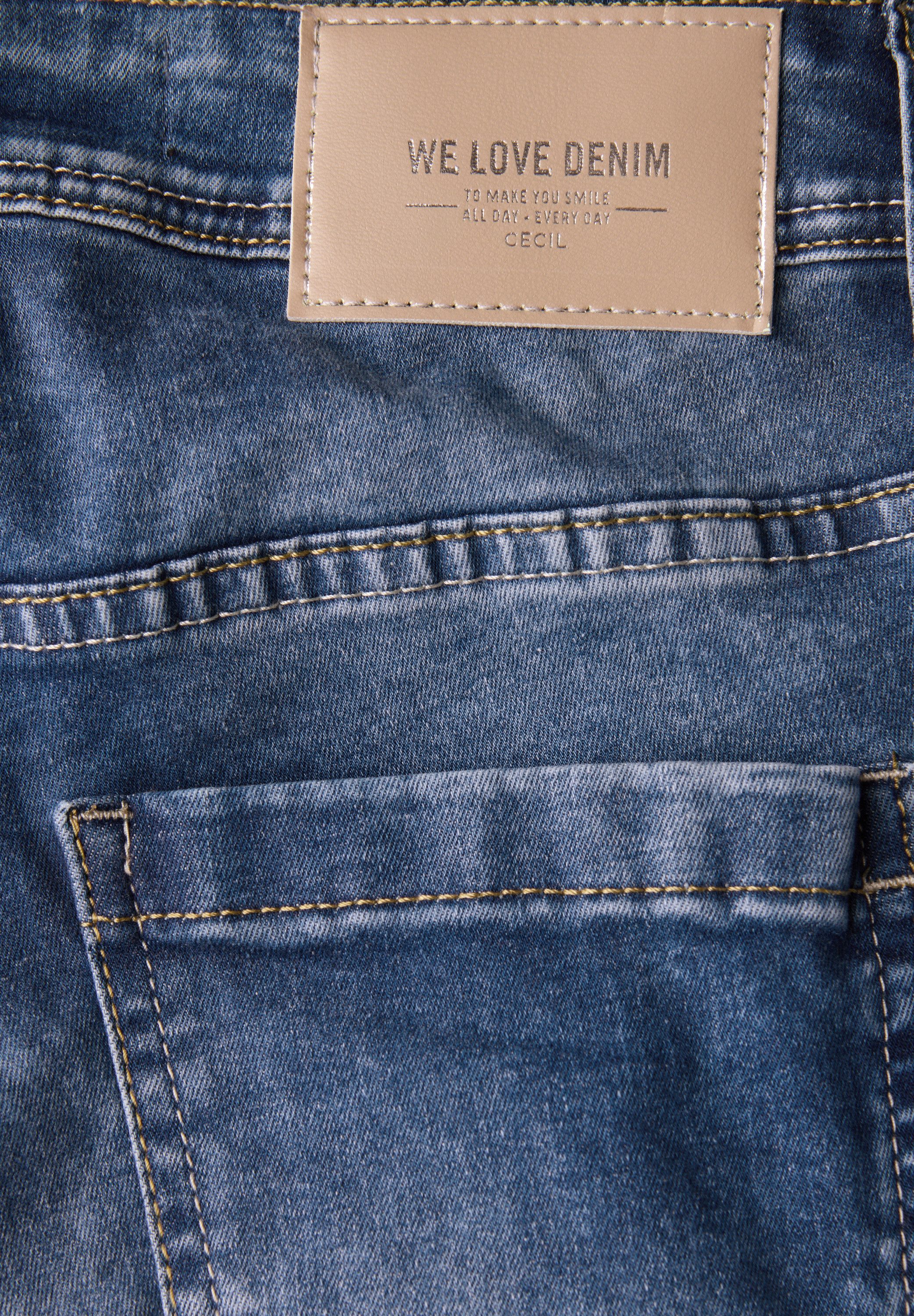 CECIL Loose-fit-Jeans High Waist