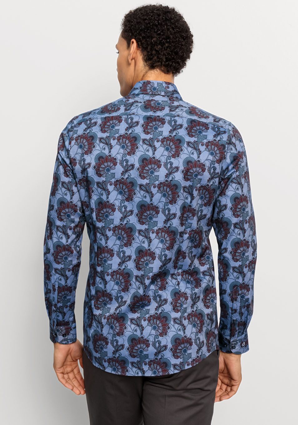 OLYMP Langarmhemd Level Five body fit mit modischem Print, Langarm günstig online kaufen