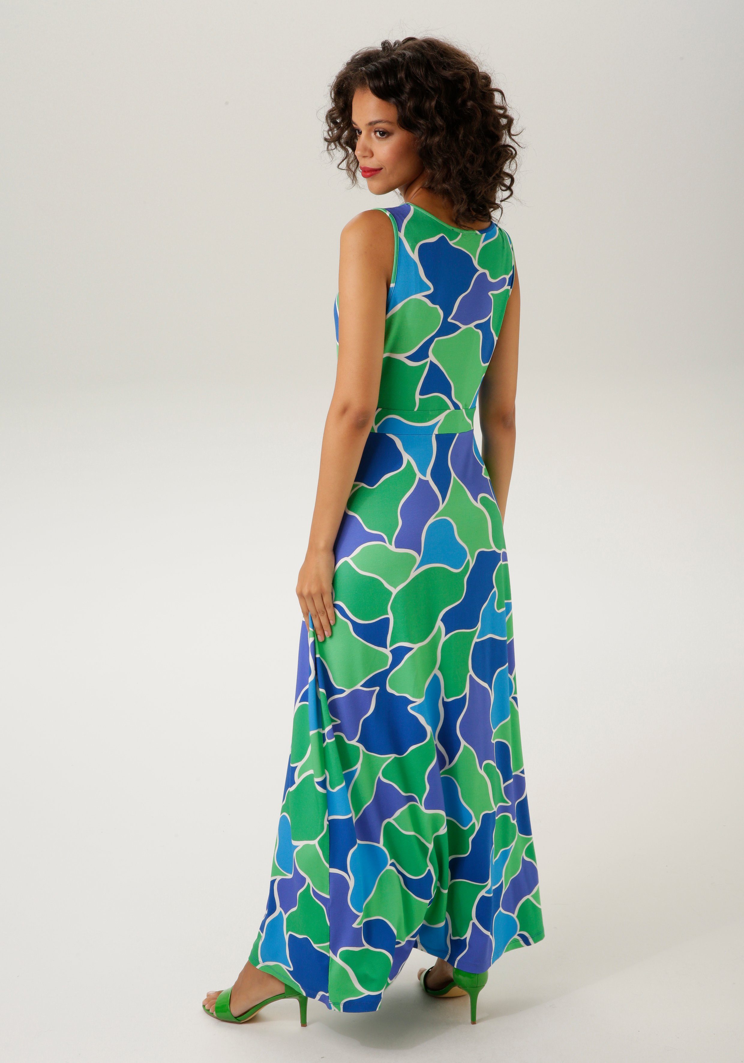 Aniston CASUAL Sommerkleid mit farbharmonischem, graphischen günstig online kaufen
