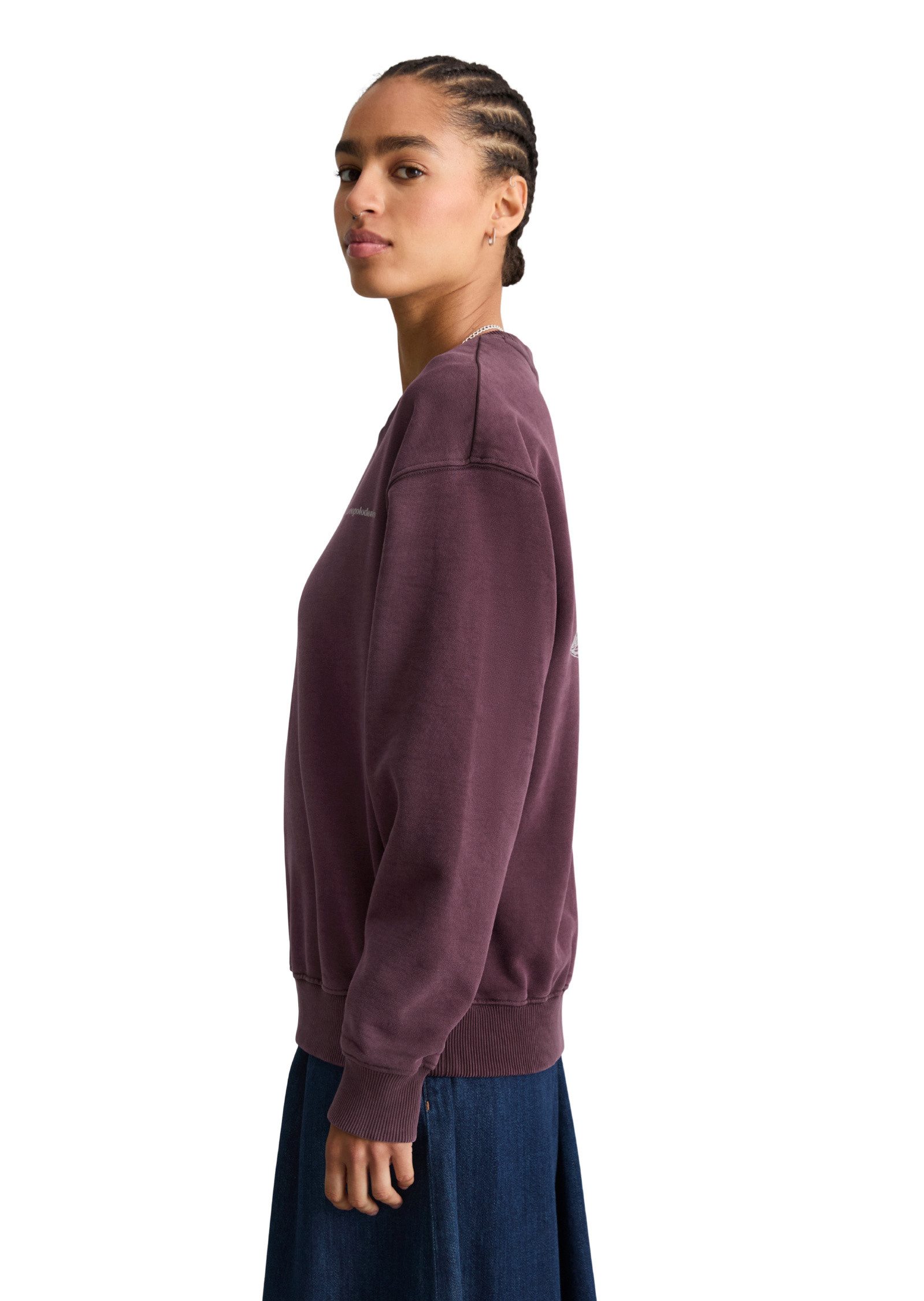 Marc O'Polo DENIM Sweatshirt aus softer Bio-Baumwolle