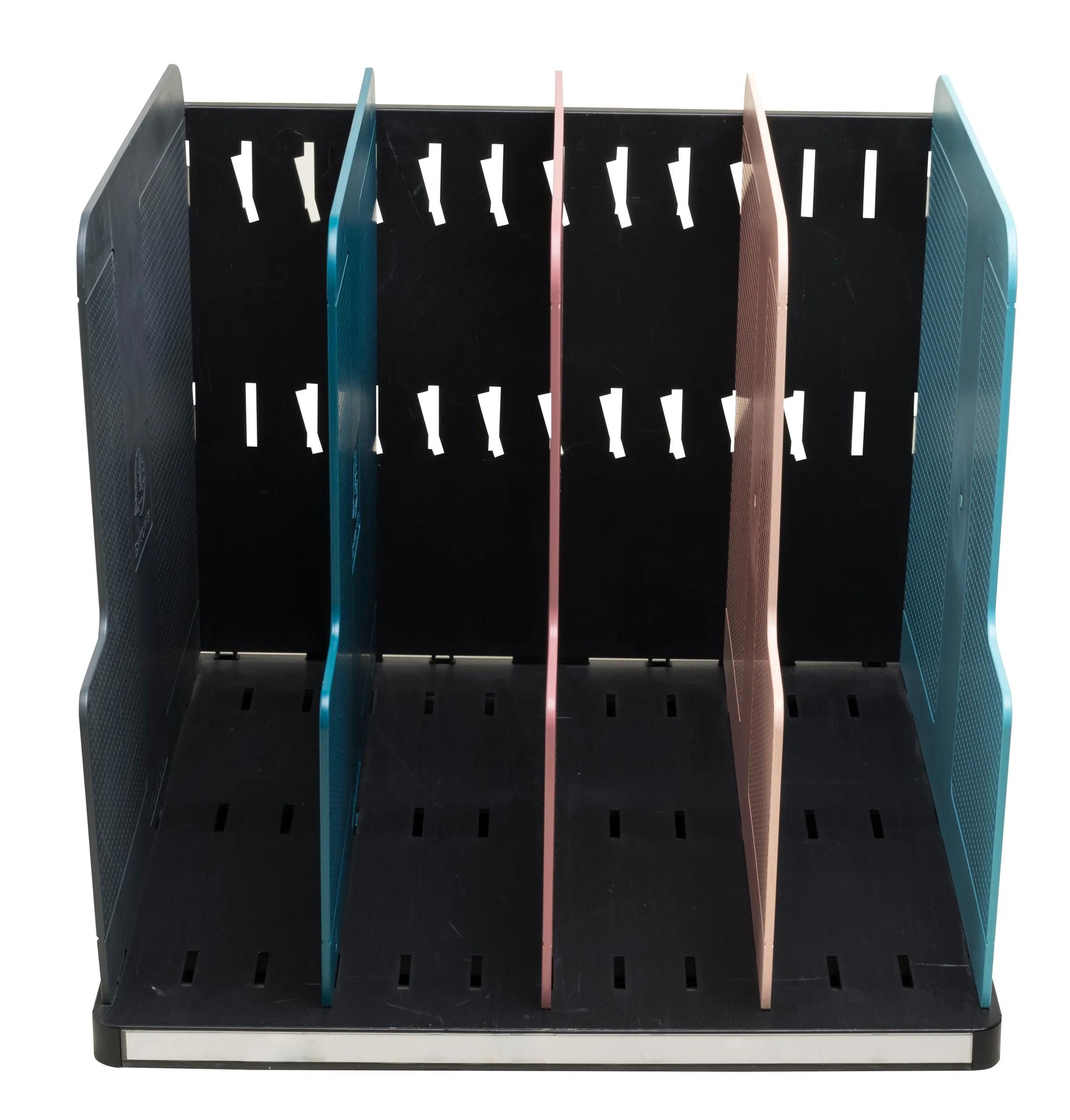 EXACOMPTA Aufbewahrungsbox MODULOTOP Sorter mit 5 Trennplatten Skandi Farben sortiert 390606D, Sortierungsmodul