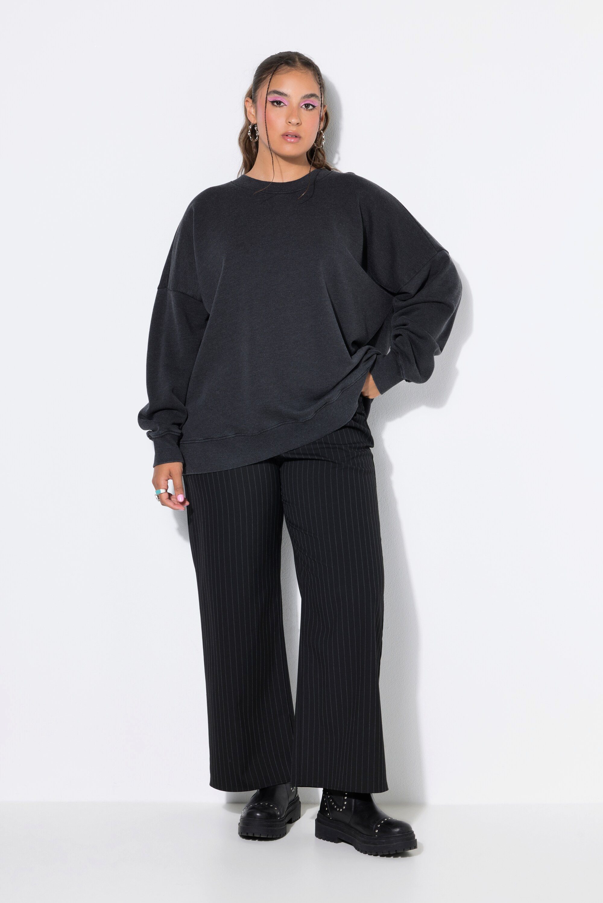 Studio Untold Sweatshirt Sweatshirt oversized Vintage Look Langarm