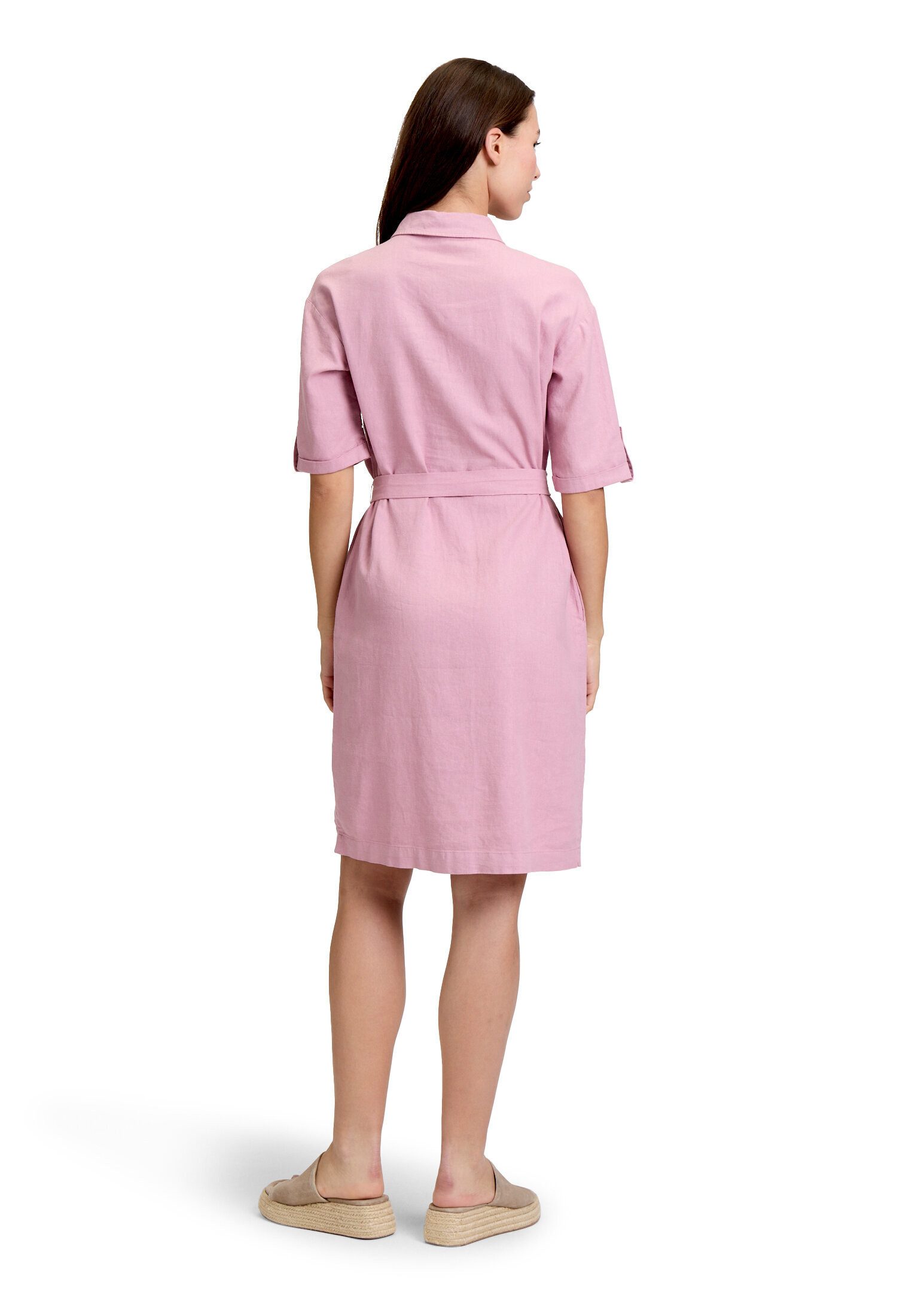 Cartoon Sommerkleid Damen mit Gürtel Material
