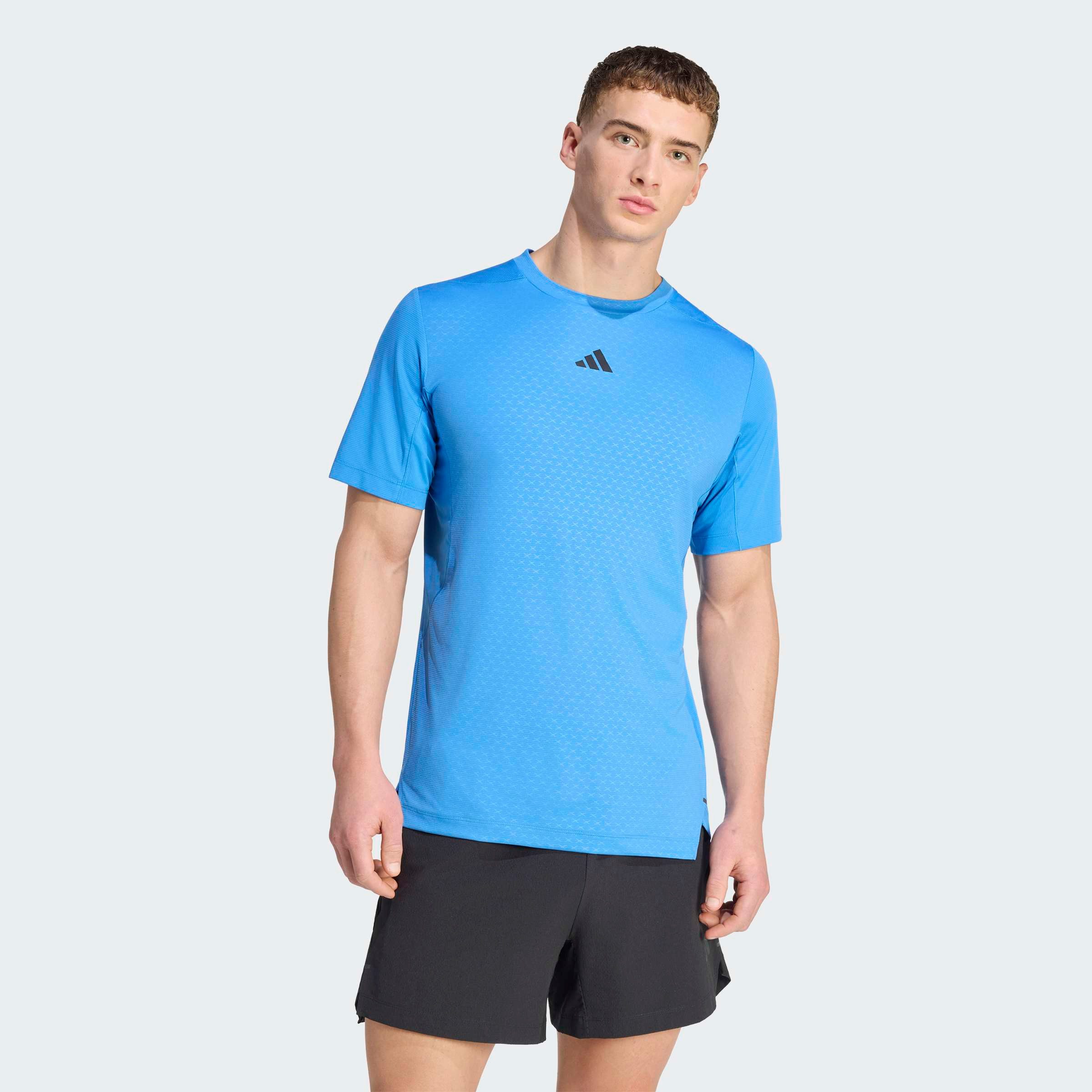 adidas Performance T-Shirt D4T PRIMELIFT 3-STREIFEN mit Rundhalsausschnitt, ohne Verschluss, normale Länge