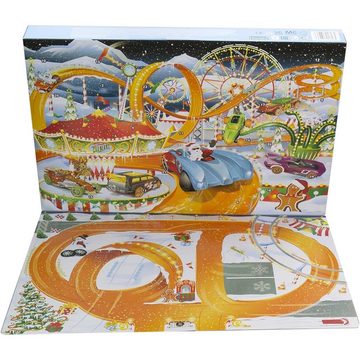 Mattel® Adventskalender Hot Wheels, mit Spielzeugautos und Spieldecke, für Kinder ab 3 Jahren