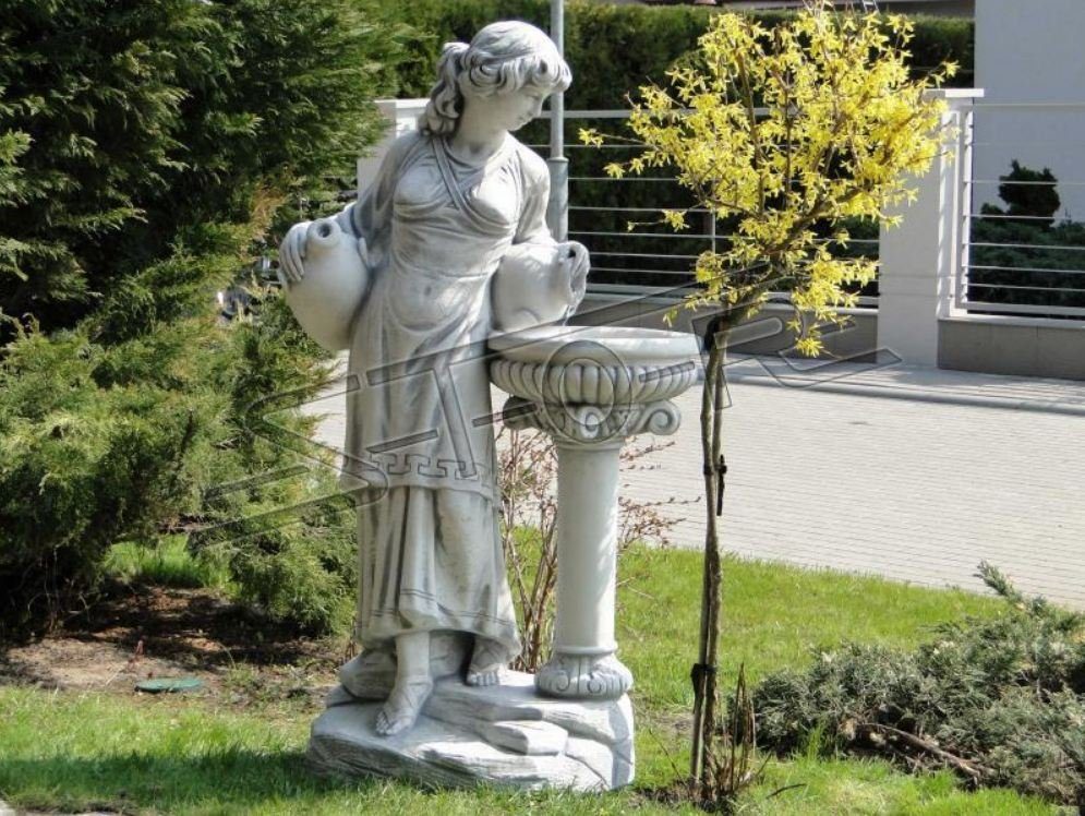 JVmoebel Skulptur Kübel Skulptur Design Figur Statue Garten Figuren Statuen Skulpturen