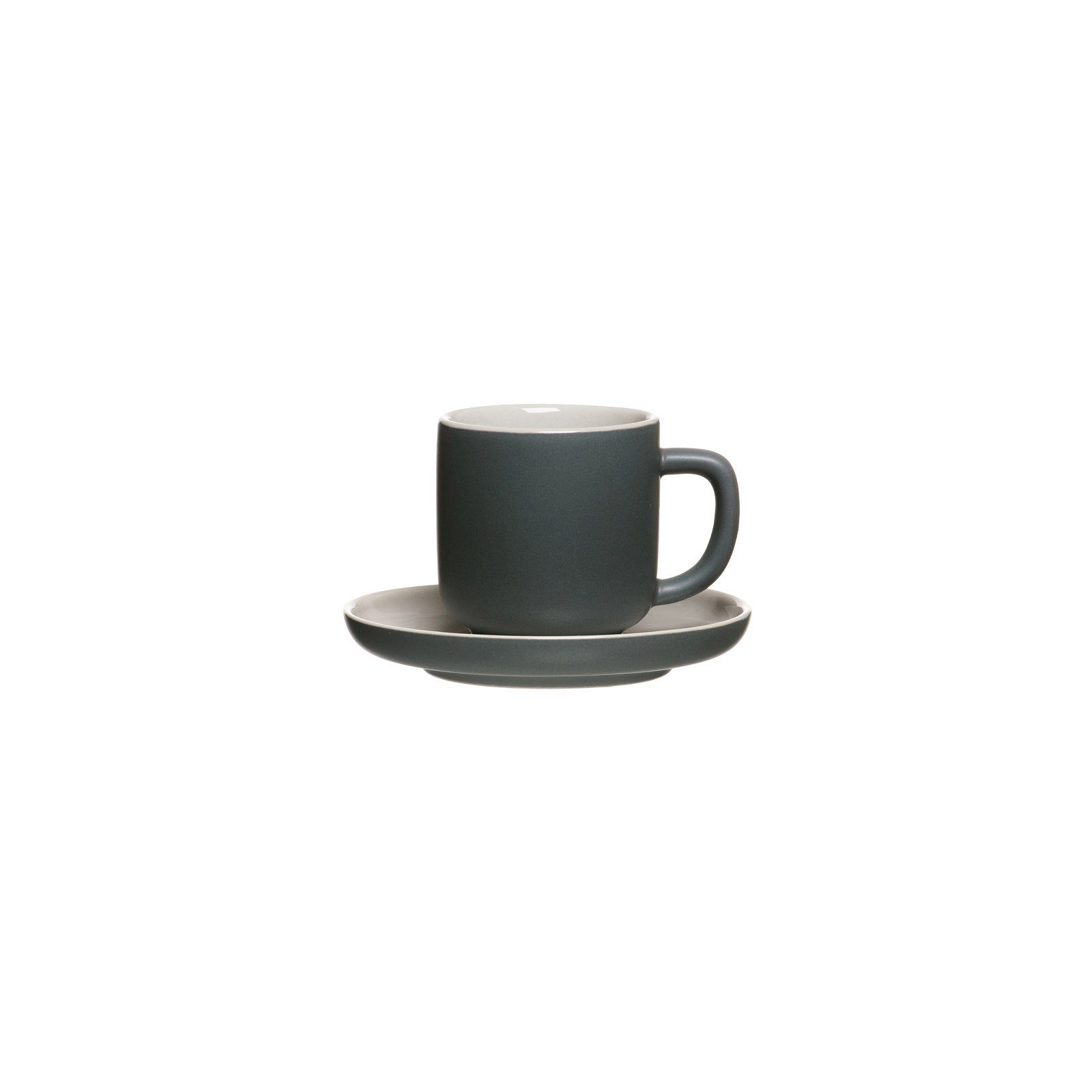 Ritzenhoff & Breker Tasse Jasper Espressotassen mit Untertassen 100 ml, 8-tlg., Keramik