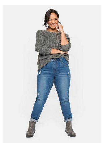 Sheego Stretch-Jeans »Jeans« in extralanger T...