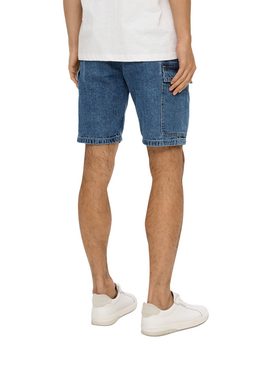 s.Oliver Stoffhose Jeans-Shorts / High Rise / Cargo-Taschen