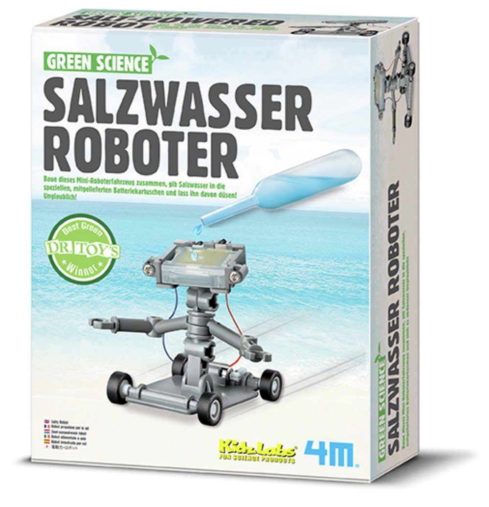 Experimentierkasten Green Science - Salzwasser Roboter