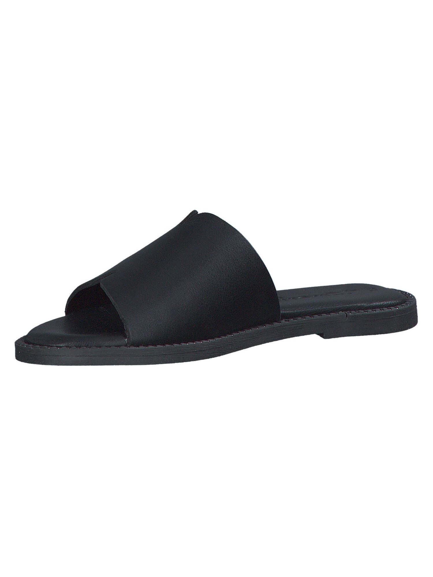Tamaris TOUCH-IT aus Leder kein Absatz 1-27135-42 Pantolette TOUCH-IT