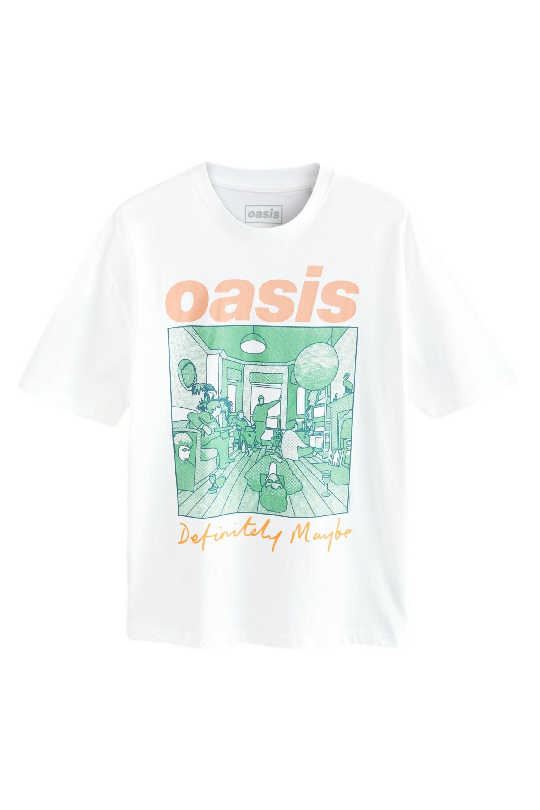 Next T-Shirt Band-T-Shirt Oasis (1-tlg) günstig online kaufen