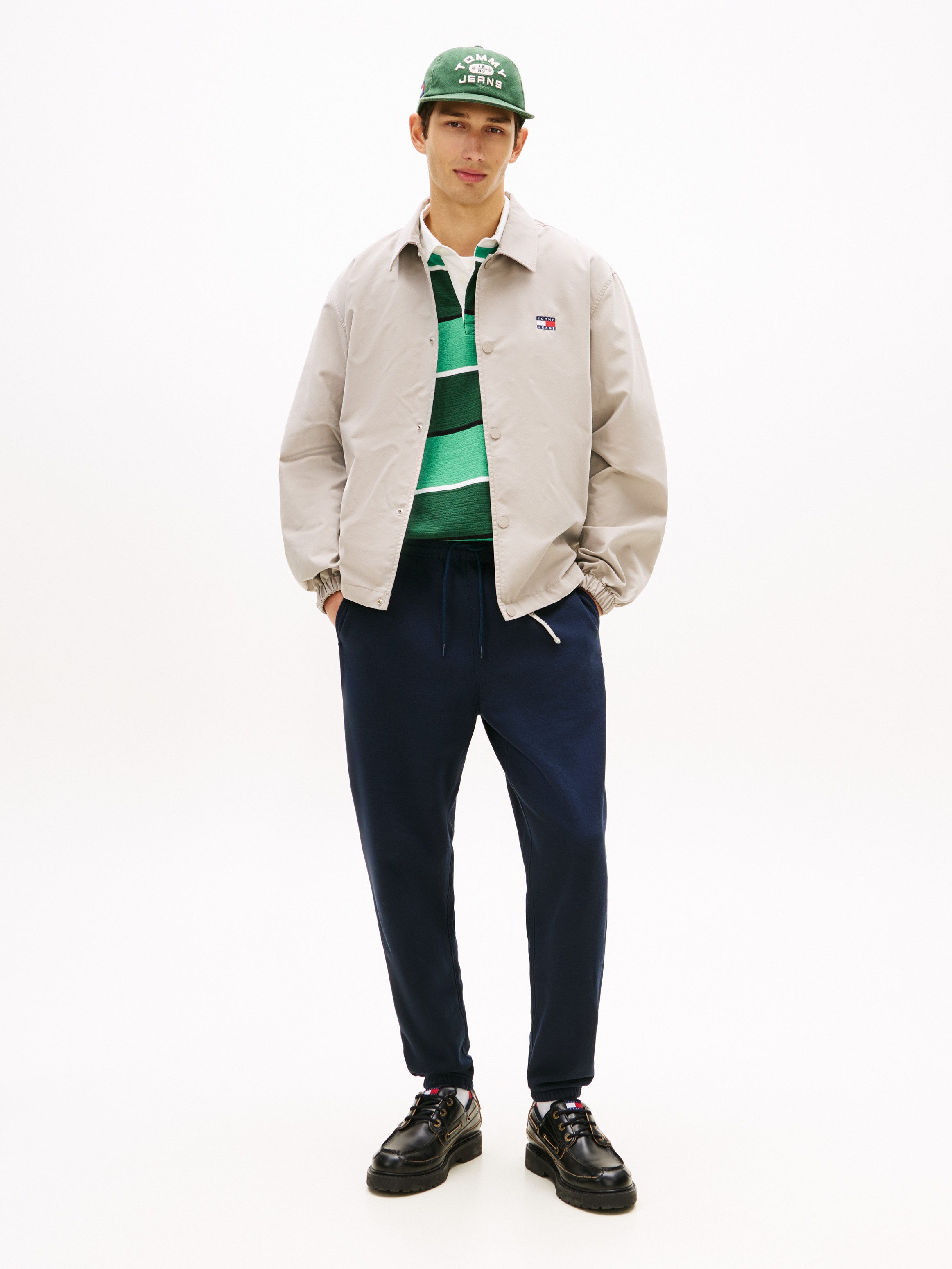 Tommy Jeans Sweathose TJM REGULAR LINEAR Regular fit mit elastischem Bund