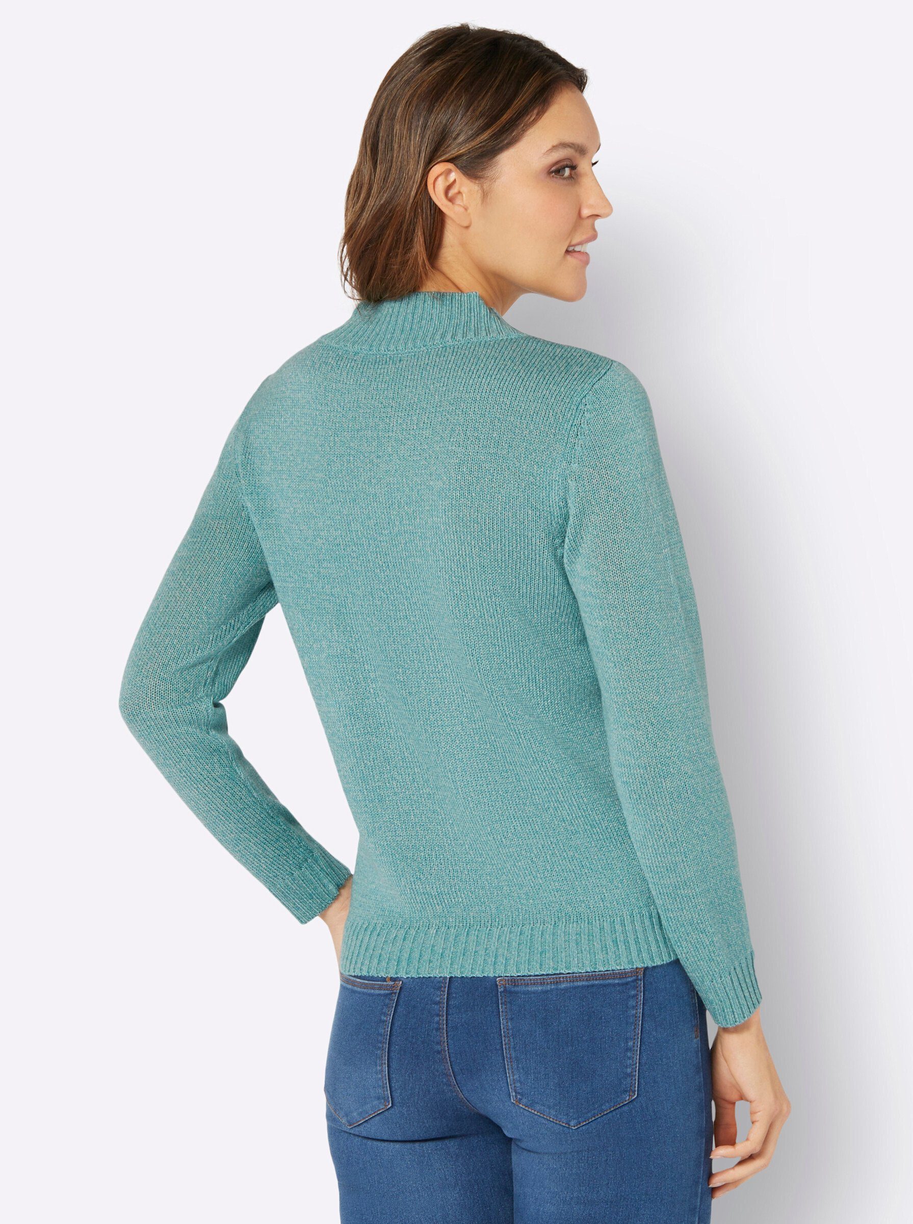 Sieh an! Strickpullover Langarm-Pullover günstig online kaufen