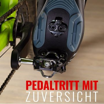 Pro Bike Tool Fahrrad-Überschuh Fahrrad Cleats ohne Cleat Plates Schwarz Legierter Stahl