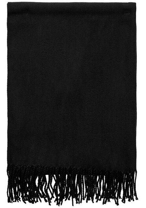 Jack & Jones Strickschal JACSOLID WOVEN SCARF NOOS, Kunstfaser, mit Fransen – Bild 3 von 5