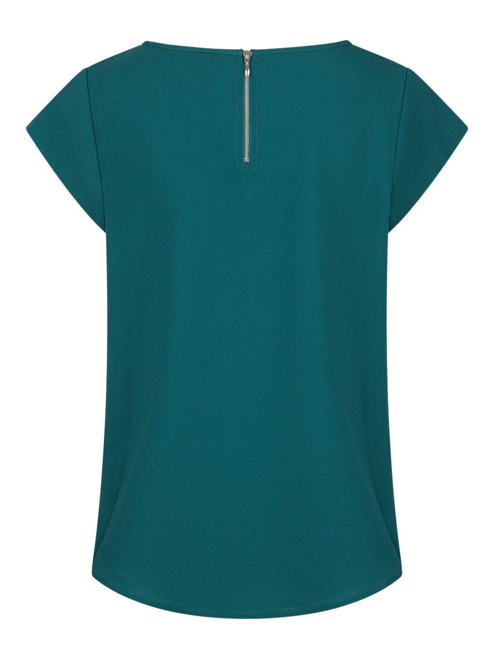 Fit ONLY Kurzarm T-Shirt Rundhalsausschnitt Deep Shirt Top Tee Basic Damen (15284243) (2-tlg) Regular Teal mit ONLVIC