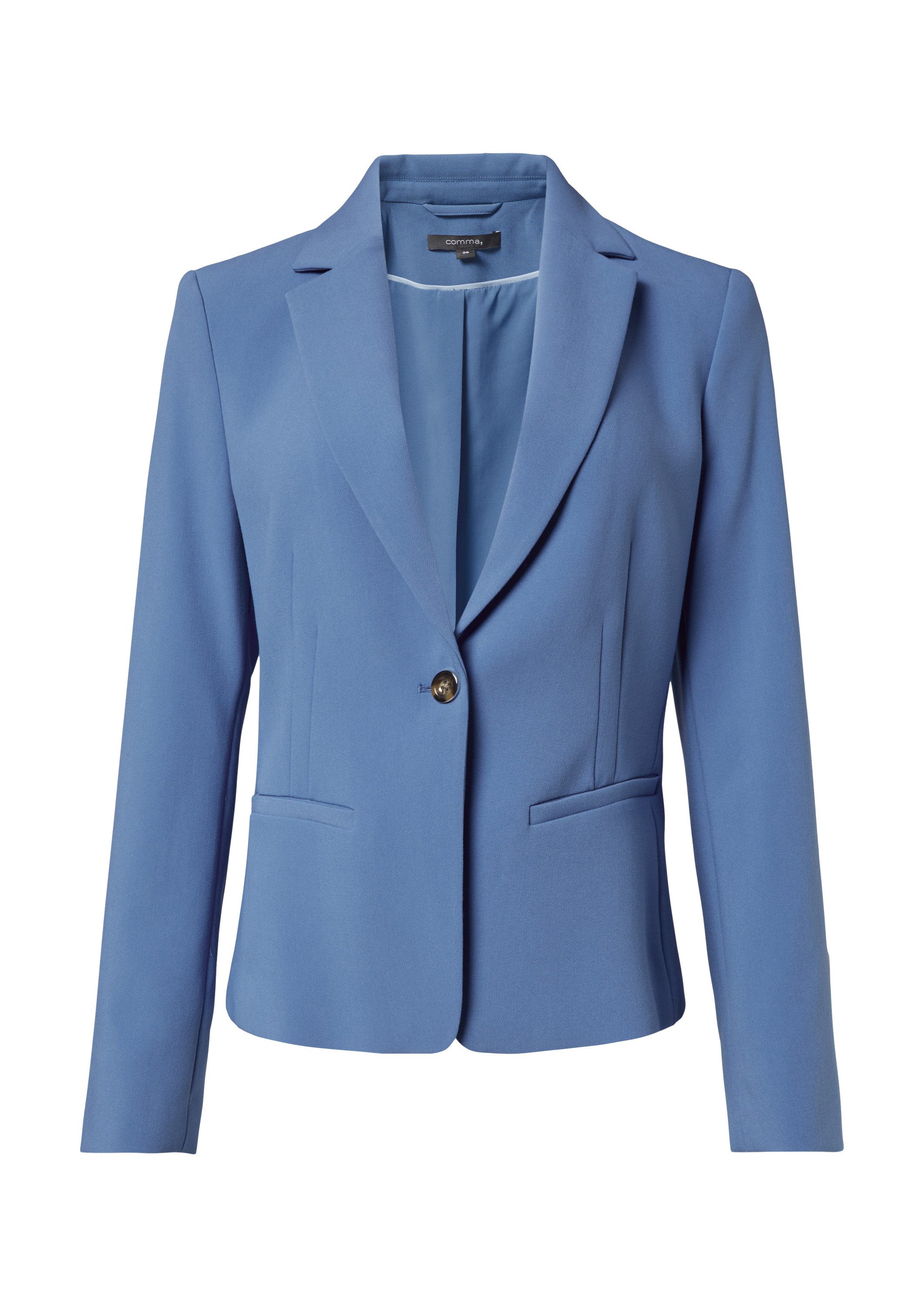 comma Jackenblazer Indoor-Blazer Antaillierter Kurzblazer mit Reverskragen günstig online kaufen