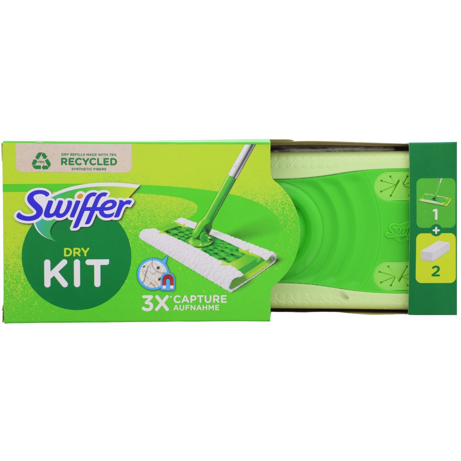 Swiffer Staubwedel Swiffer Bodenwischer Starterset 1x Bodenwischer + 2x Trockene Bodentüc