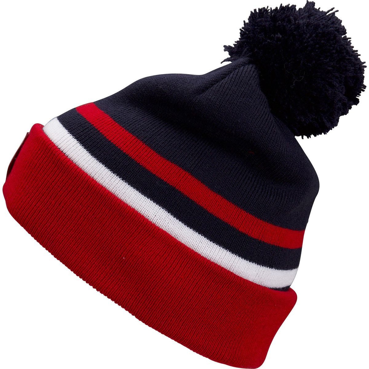 Swix Skimütze Blizzard Beanie Winddichte Mütze mit Bommel und Logoaufnäher für stilvollen Schutz an