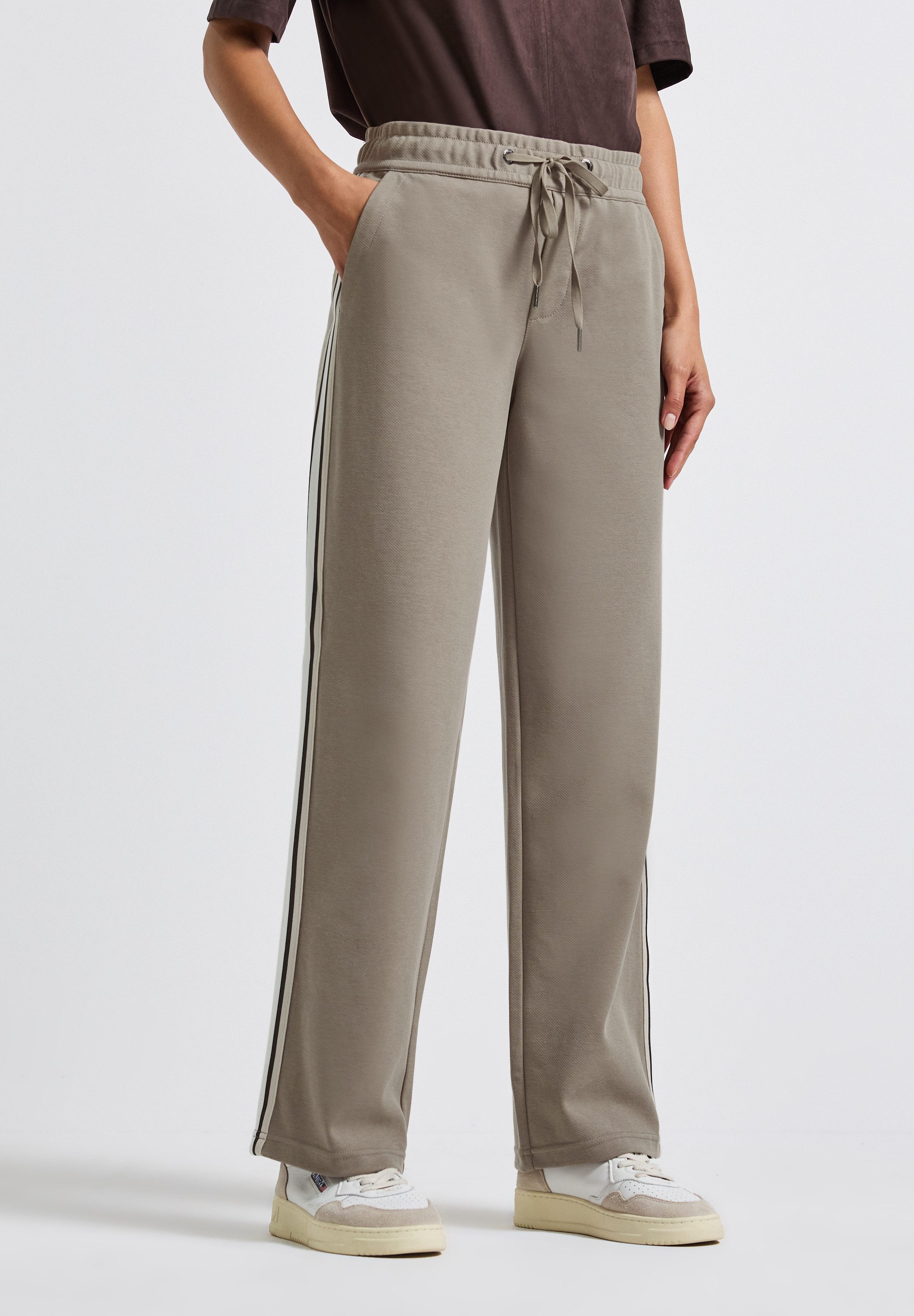 STREET ONE Stoffhose softer Materialmix günstig online kaufen