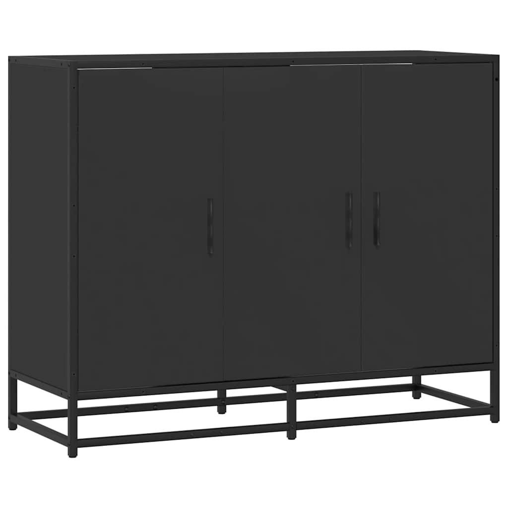 vidaXL Sideboard Sideboard Schwarz 94x35x76 cm günstig online kaufen