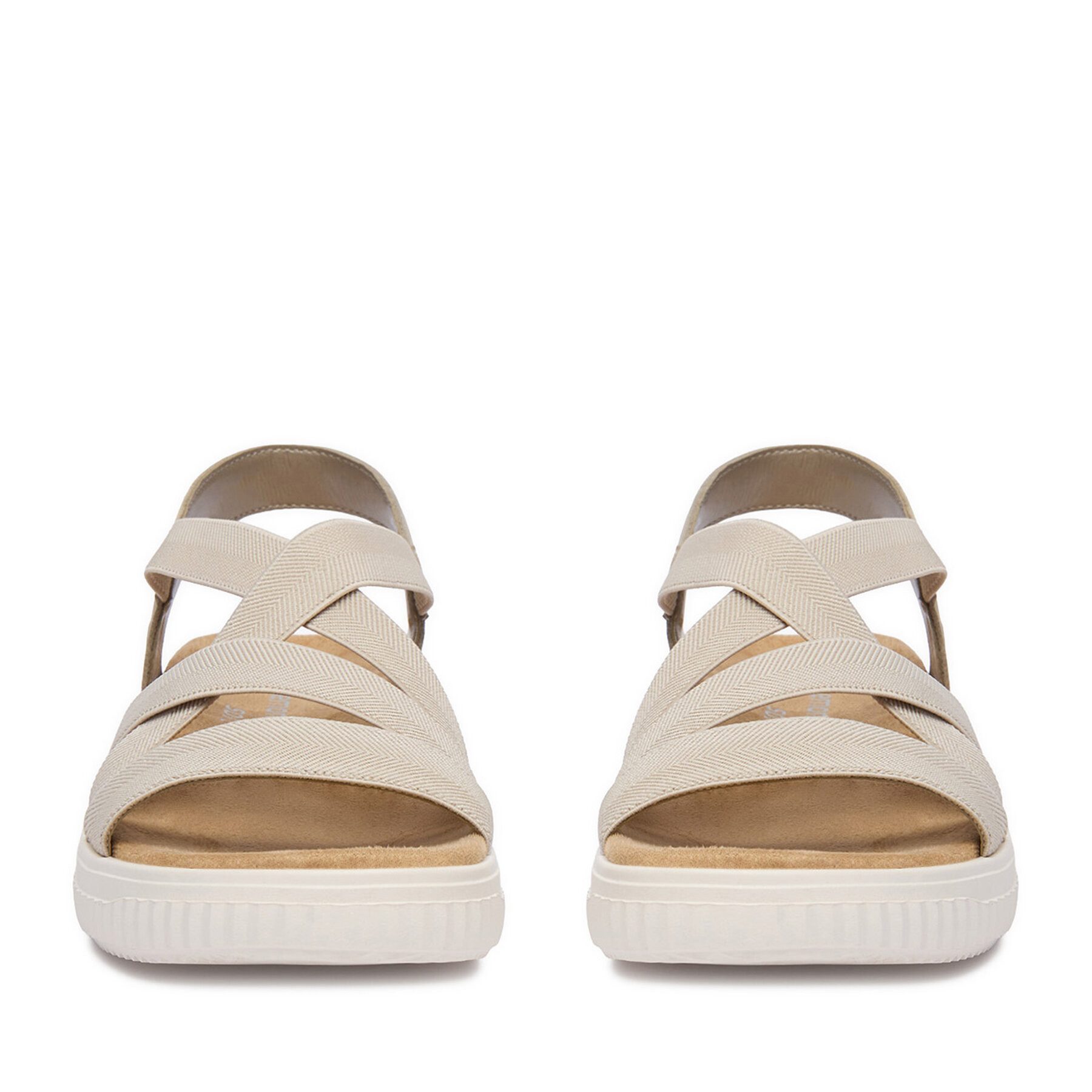 Remonte Remonte Damen-Sandalen Beige Sandale