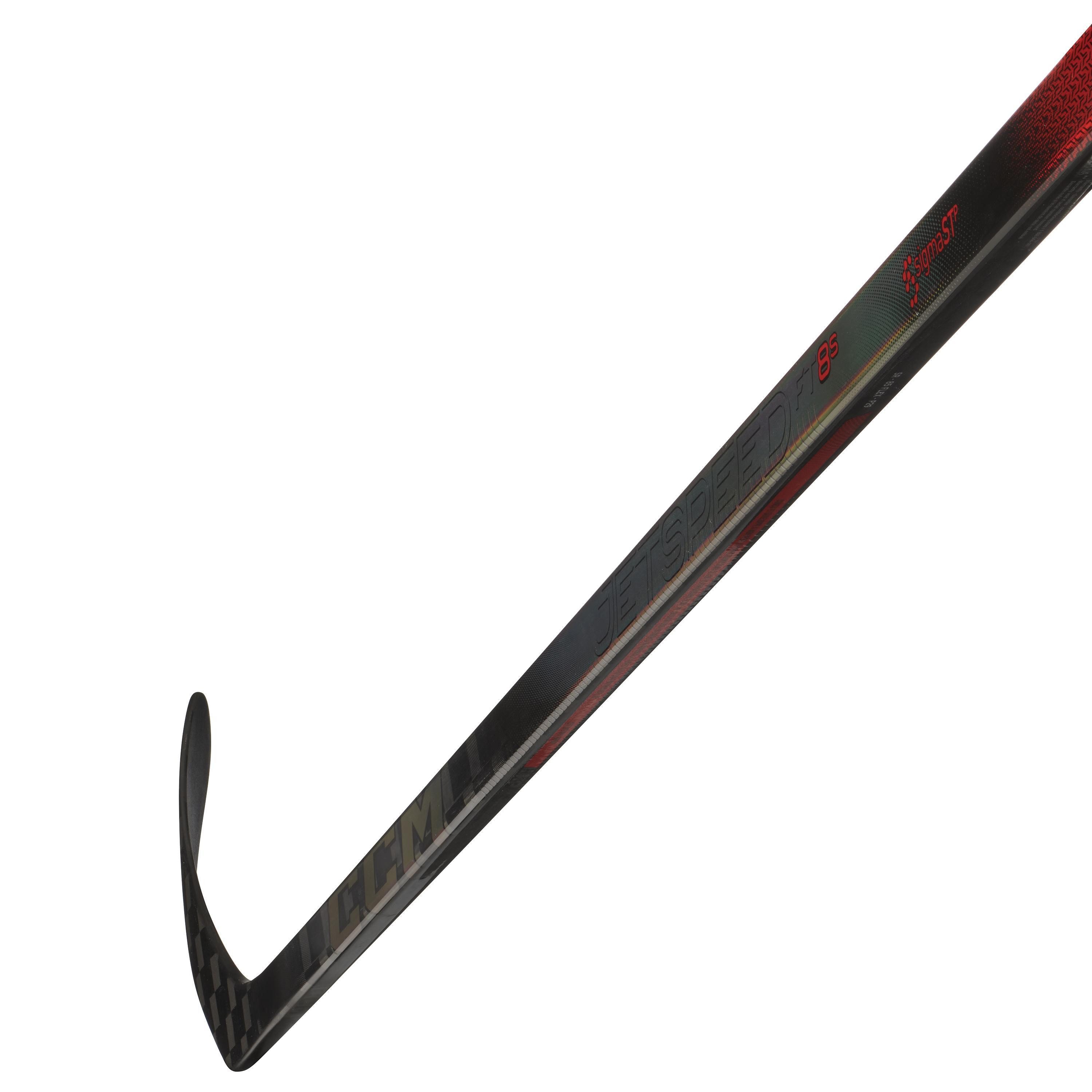 CCM Eishockeyschläger Schläger CCM JETSPEED FT8-S Intermediate 65 Flex 57-Zoll