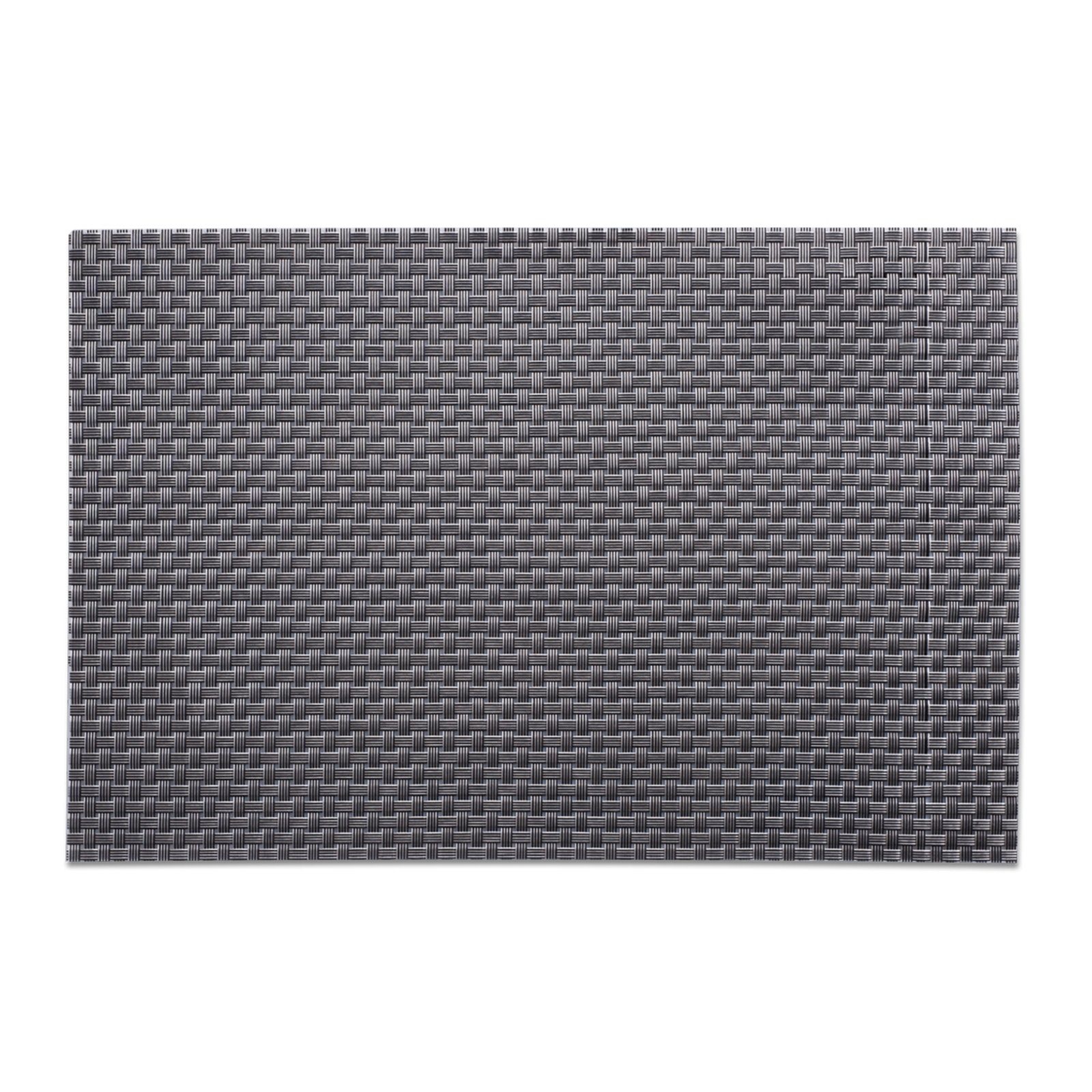 Platzset Platzmatte Rechteckig Trend Grau
