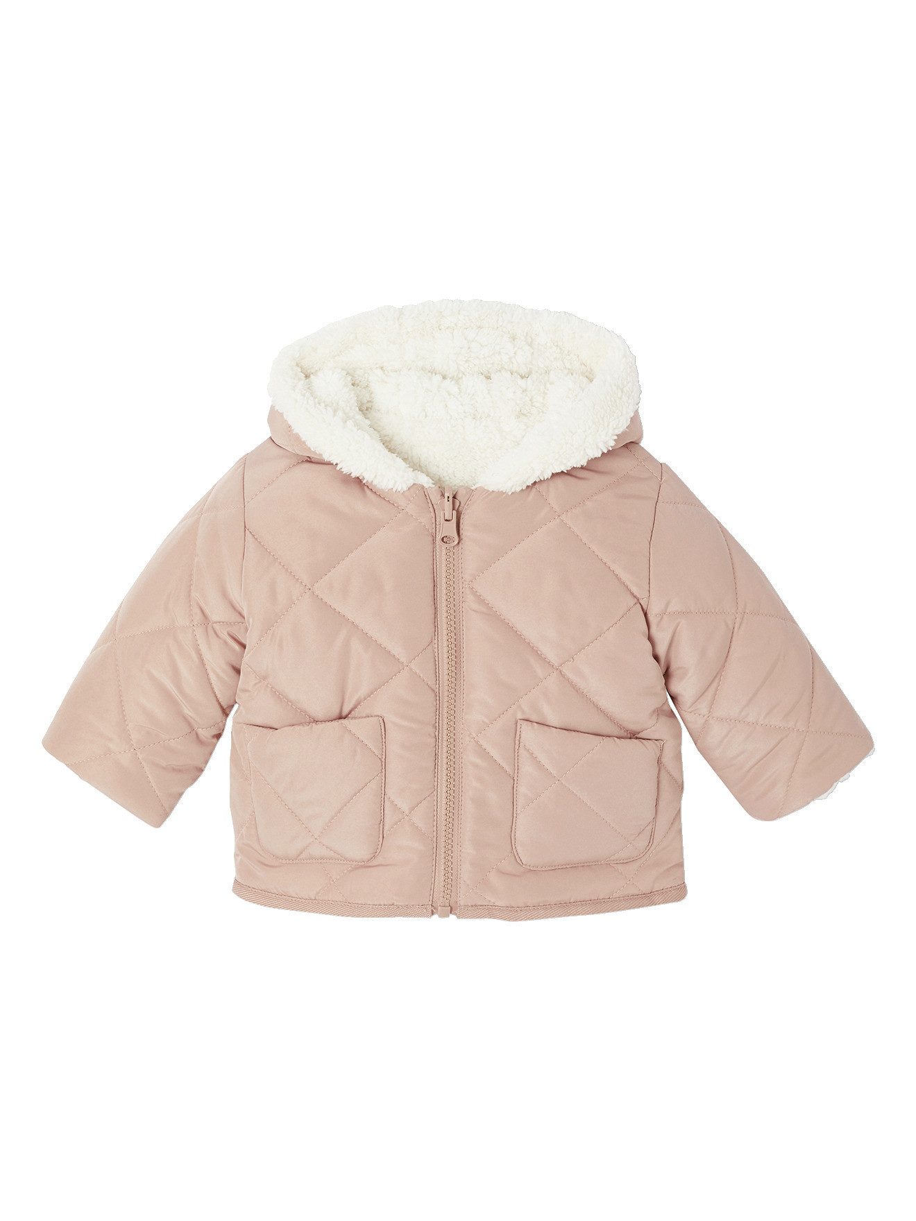 Steppjacke Baby Wende-Steppjacke mit Kapuze
