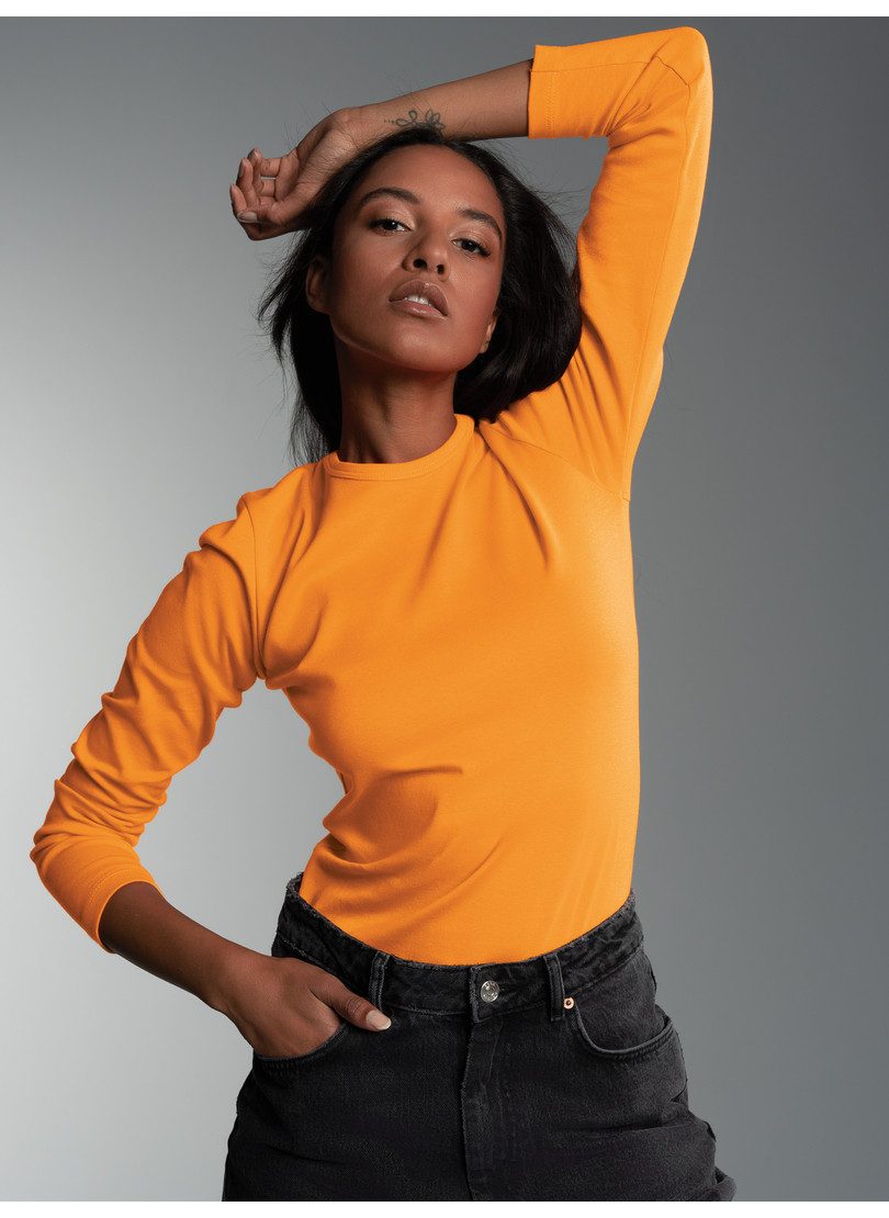 Trigema Longsleeve TRIGEMA Langarmshirt (1-tlg)