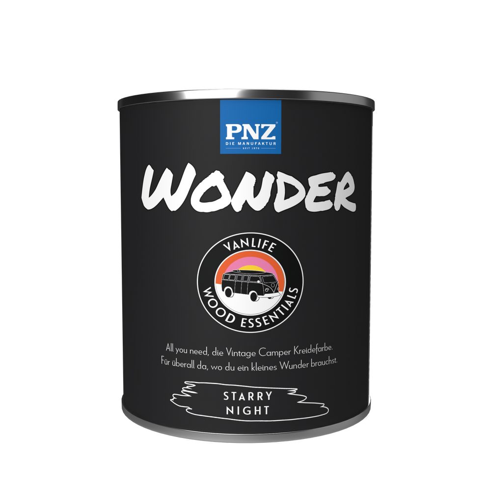 PNZ - Die Manufaktur Kreidefarbe Vanlife Wonder, Camper Vintage Farbe, vielseitig, Mineralfarbe