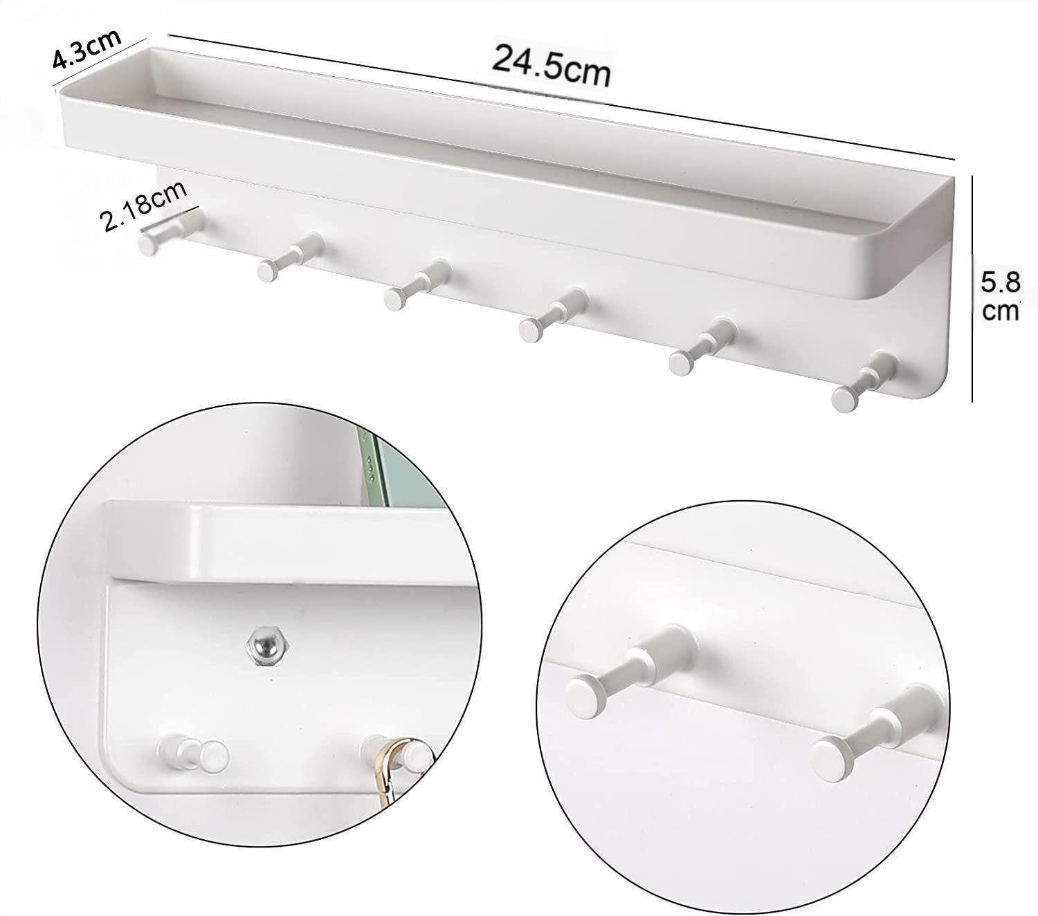 Refined Living Schlüsselbrett Schlüsselbrett mit Ablage,Selbstklebend Schlü günstig online kaufen